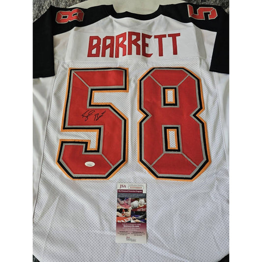 Shaquille Shaq Barrett Autographed/Signed Jersey JSA COA Tampa Bay Buccaneers