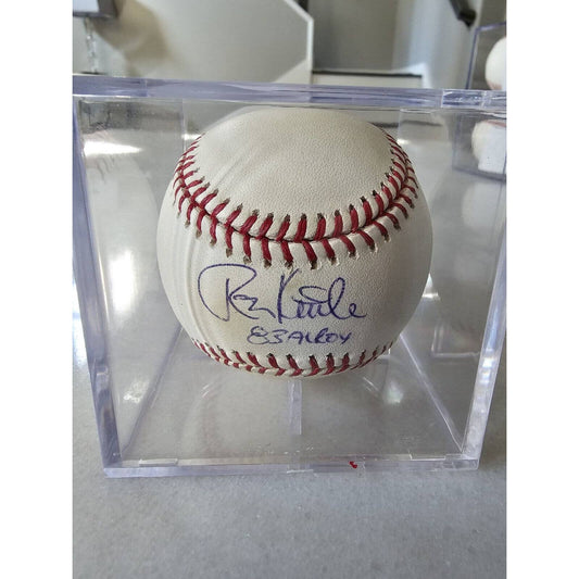 Ron Kittle Autographed/Signed Baseball TRISTAR 83 AL ROY