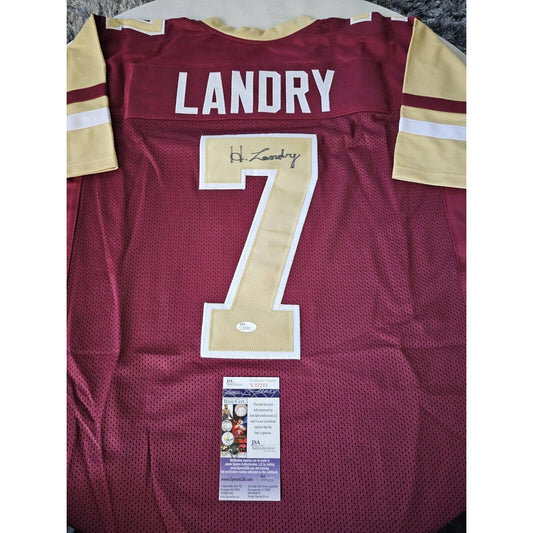 Harold Landry Autographed/Signed Jersey JSA COA Boston College Eagles