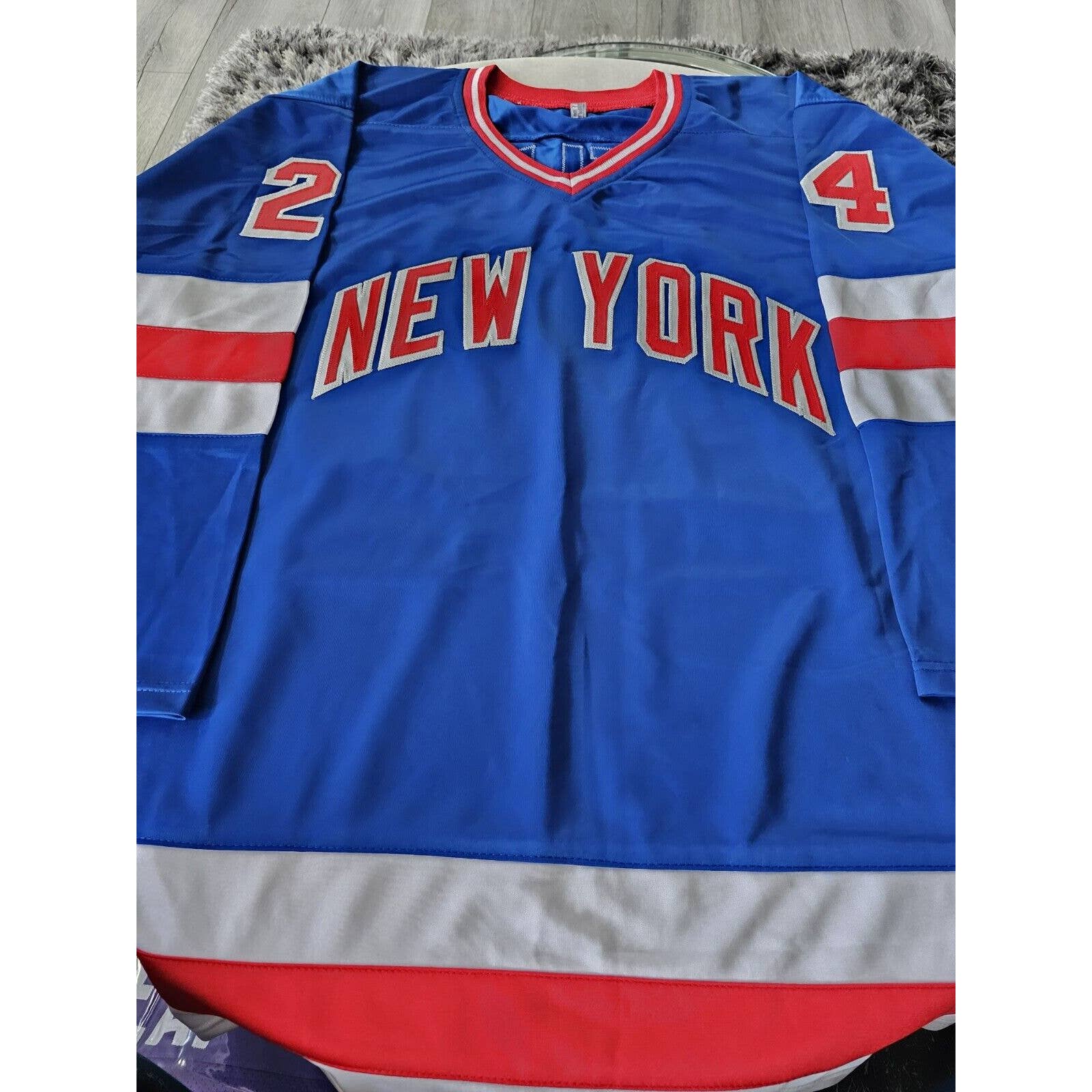 Jay Wells Autographed/Signed Jersey JSA COA New York Rangers - TreasuresEvolved