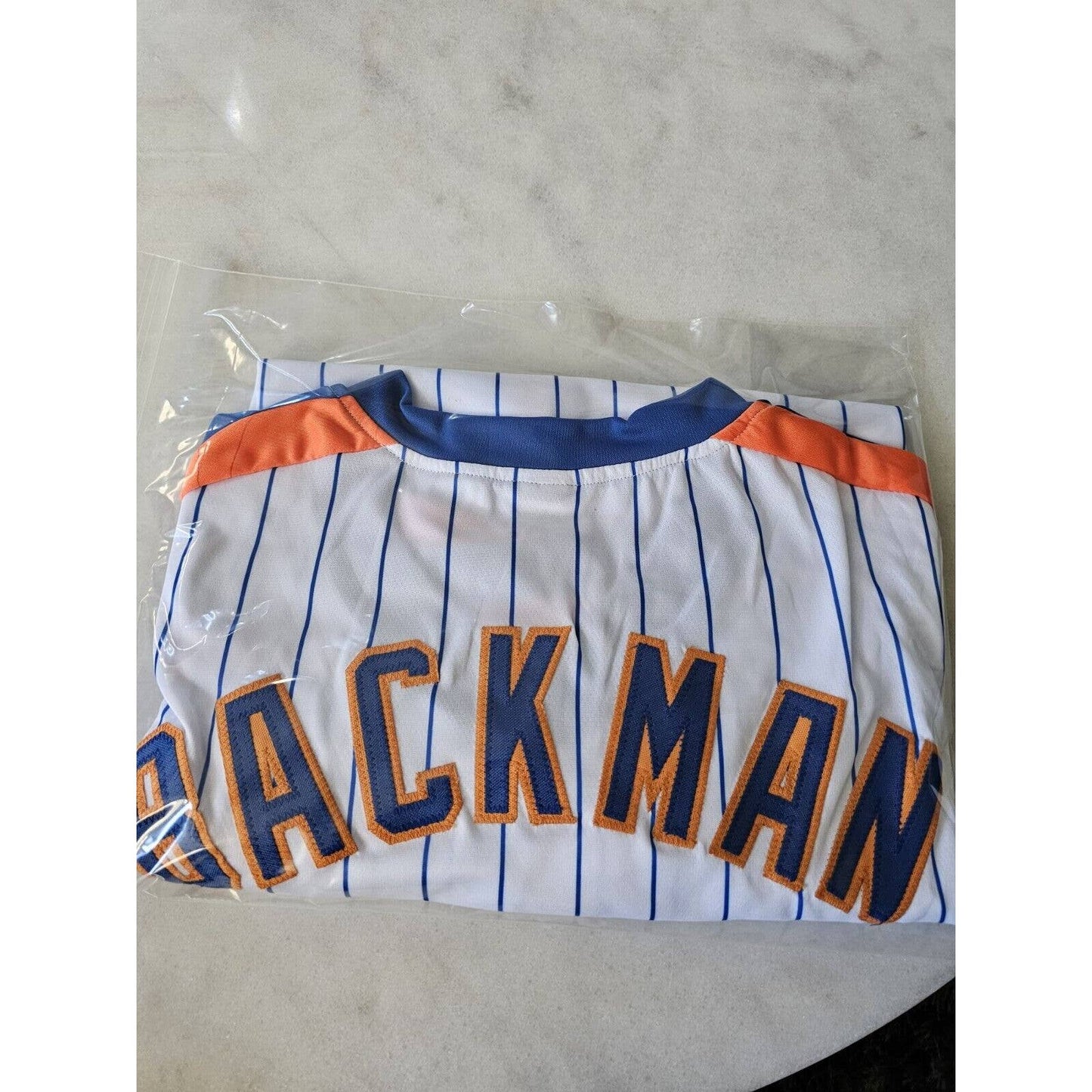 Wally Backman Autographed/Signed Jersey New York Mets NY