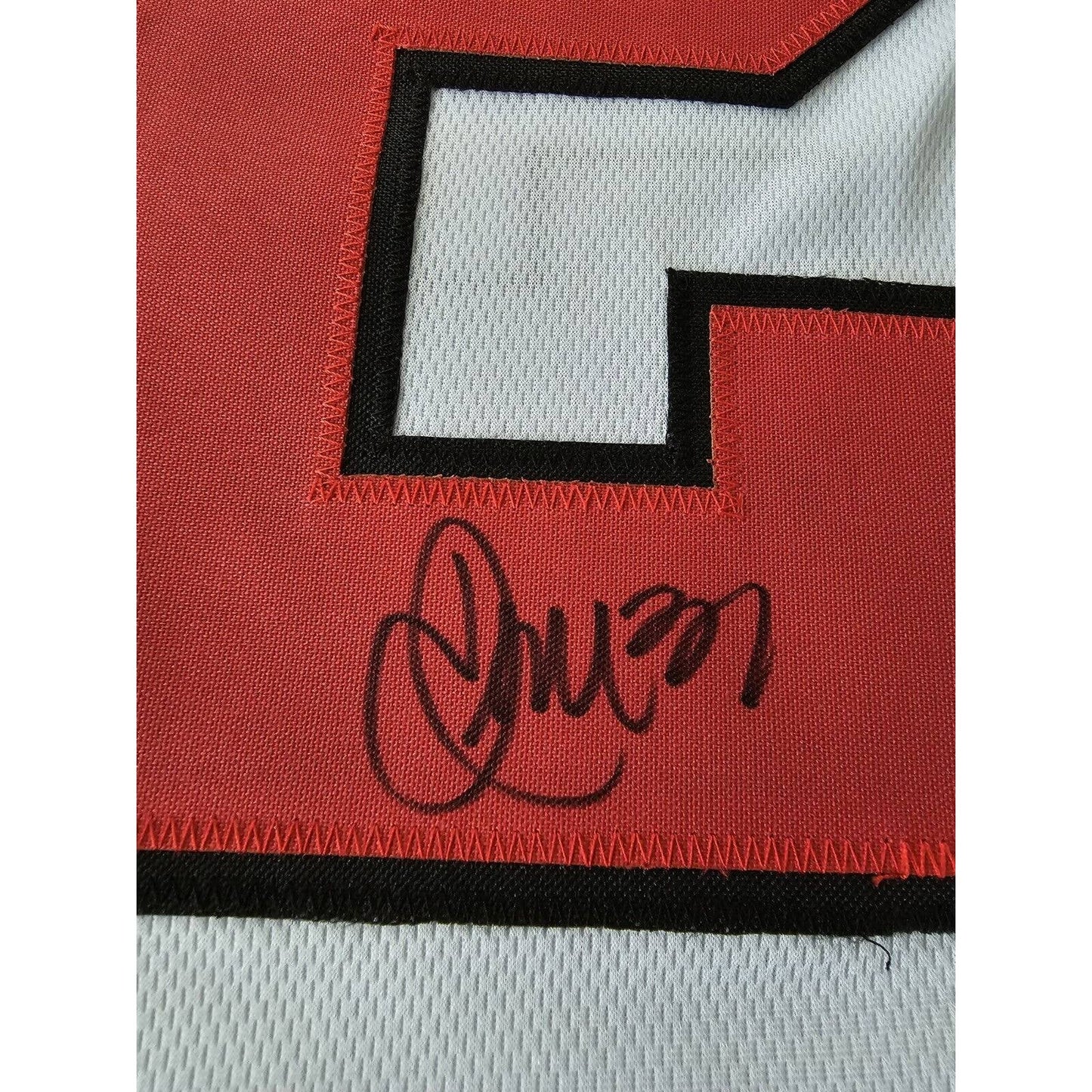 Jamal Anderson Autographed/Signed Jersey PSA/DNA Sticker Atlanta Falcons Jamaal - TreasuresEvolved