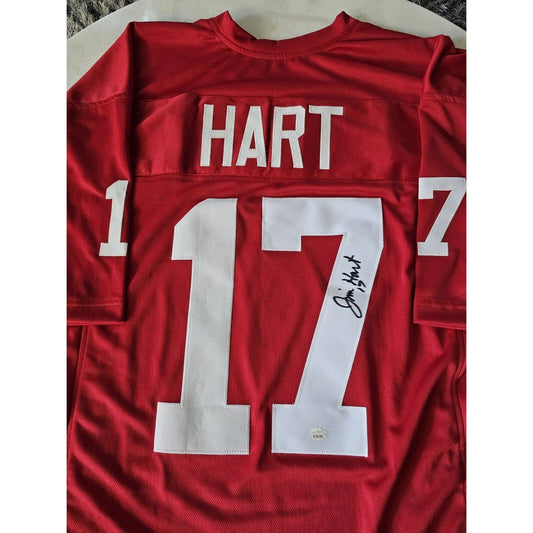 Jim Hart Autographed/Signed Jersey JSA Sticker Arizona Cardinals PLEASE READ