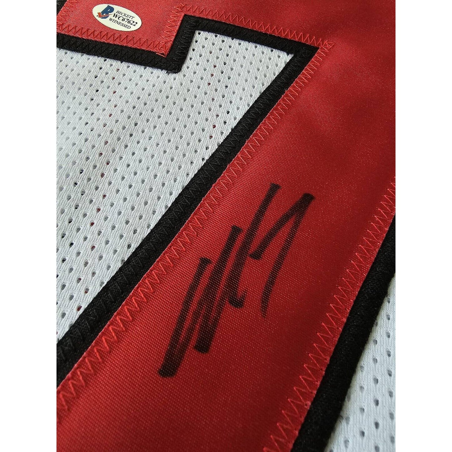 Michael Vick Autographed/Signed Jersey COA Atlanta Falcons Virginia Tech Mike