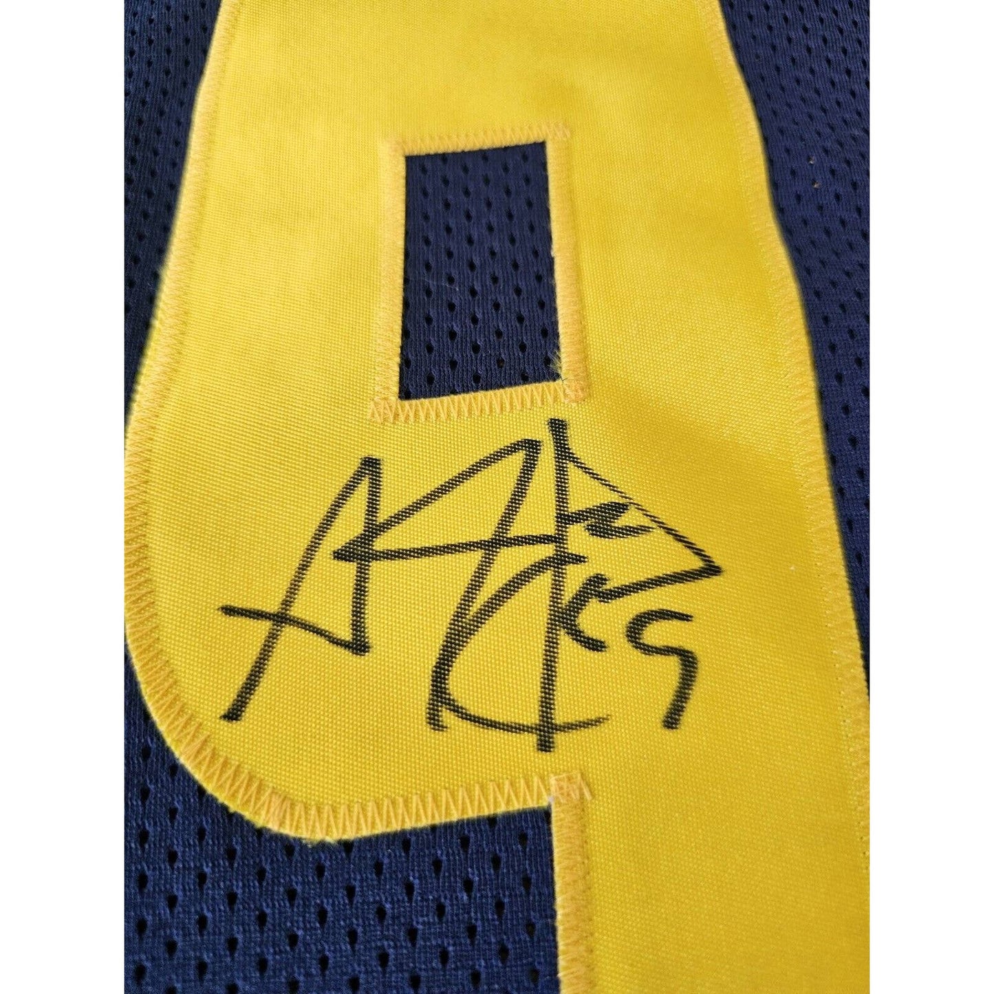 Adam “Pacman” Jones Autographed/Signed Jersey West Virginia Mountaineers READ