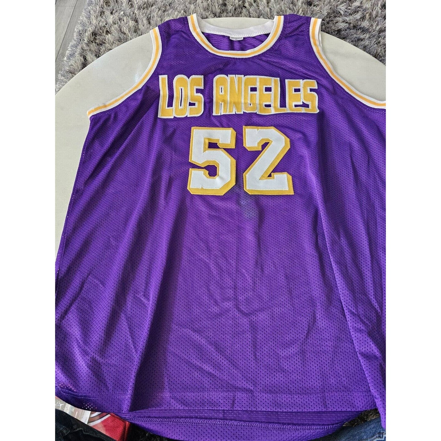 Jamaal Wilkes Autographed/Signed Jersey PSA/DNA Sticker Los Angeles Lakers LA