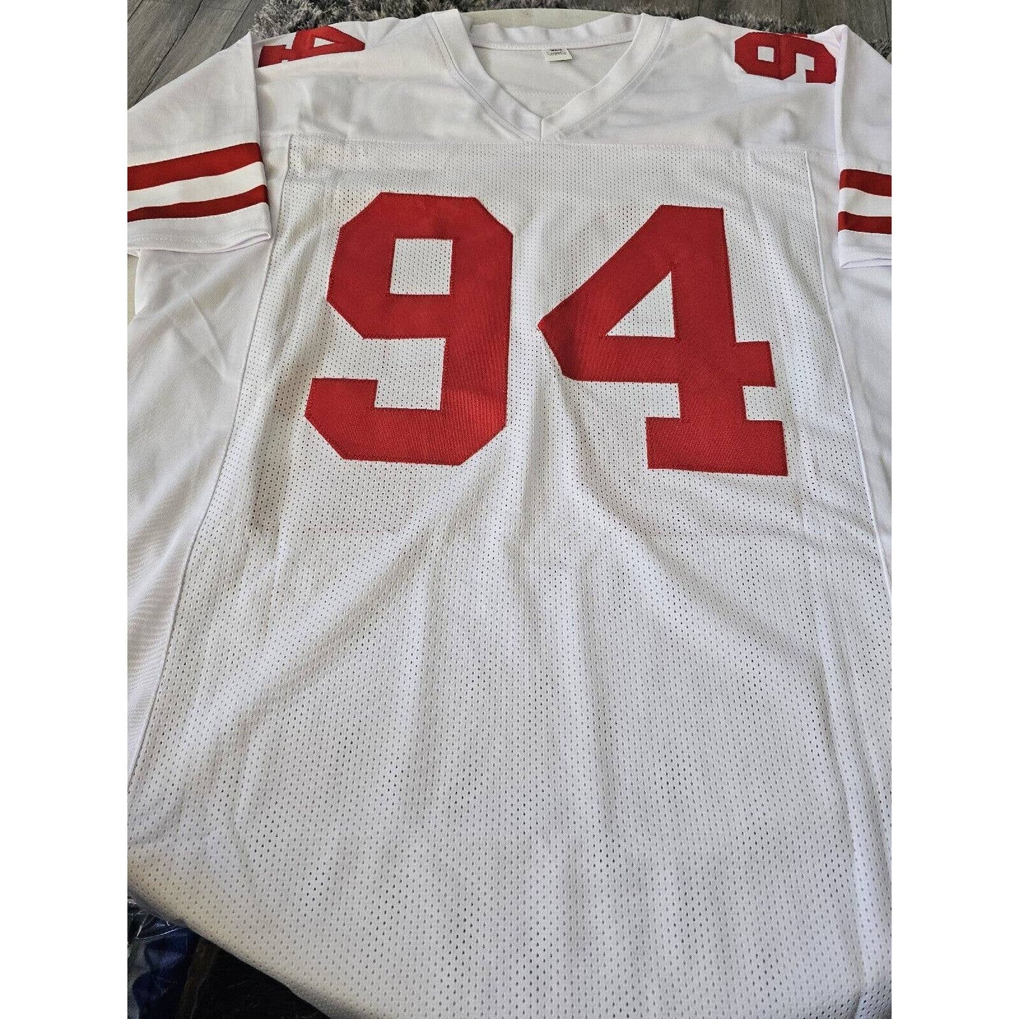 Charles Haley Autographed/Signed Jersey JSA COA San Francisco 49ers