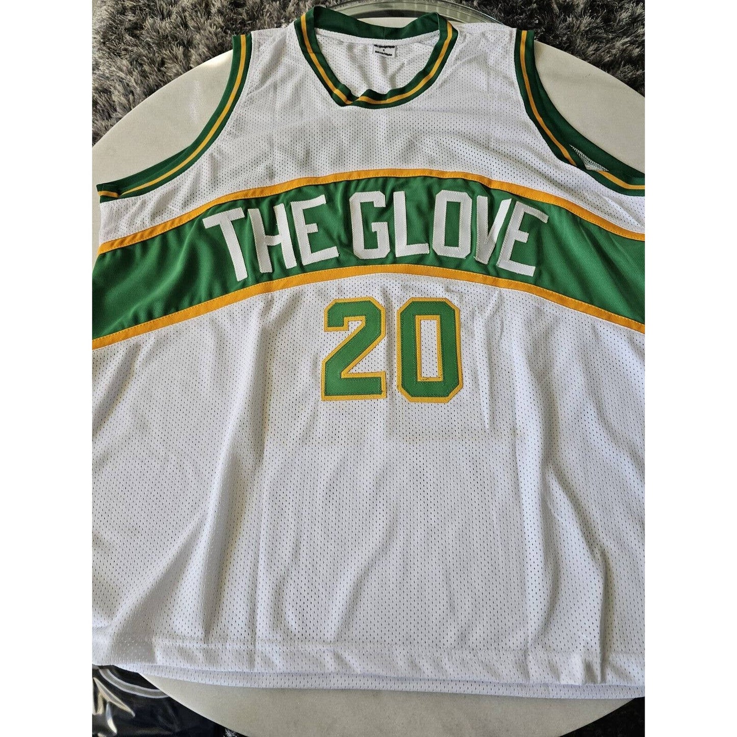 Gary Payton Autographed/Signed Jersey JSA COA Seattle Supersonics