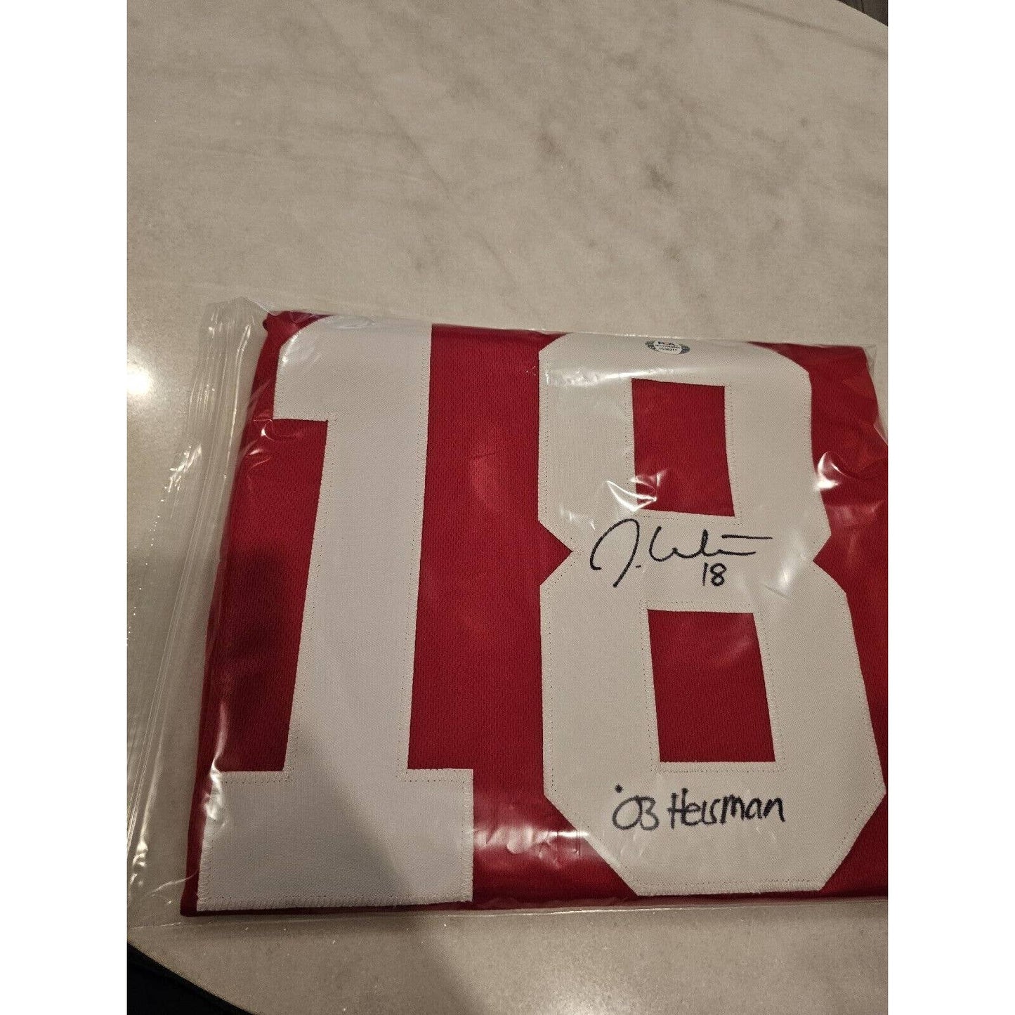 Jason White Autographed/Signed Jersey PSA/DNA Sticker Oklahoma Sooners