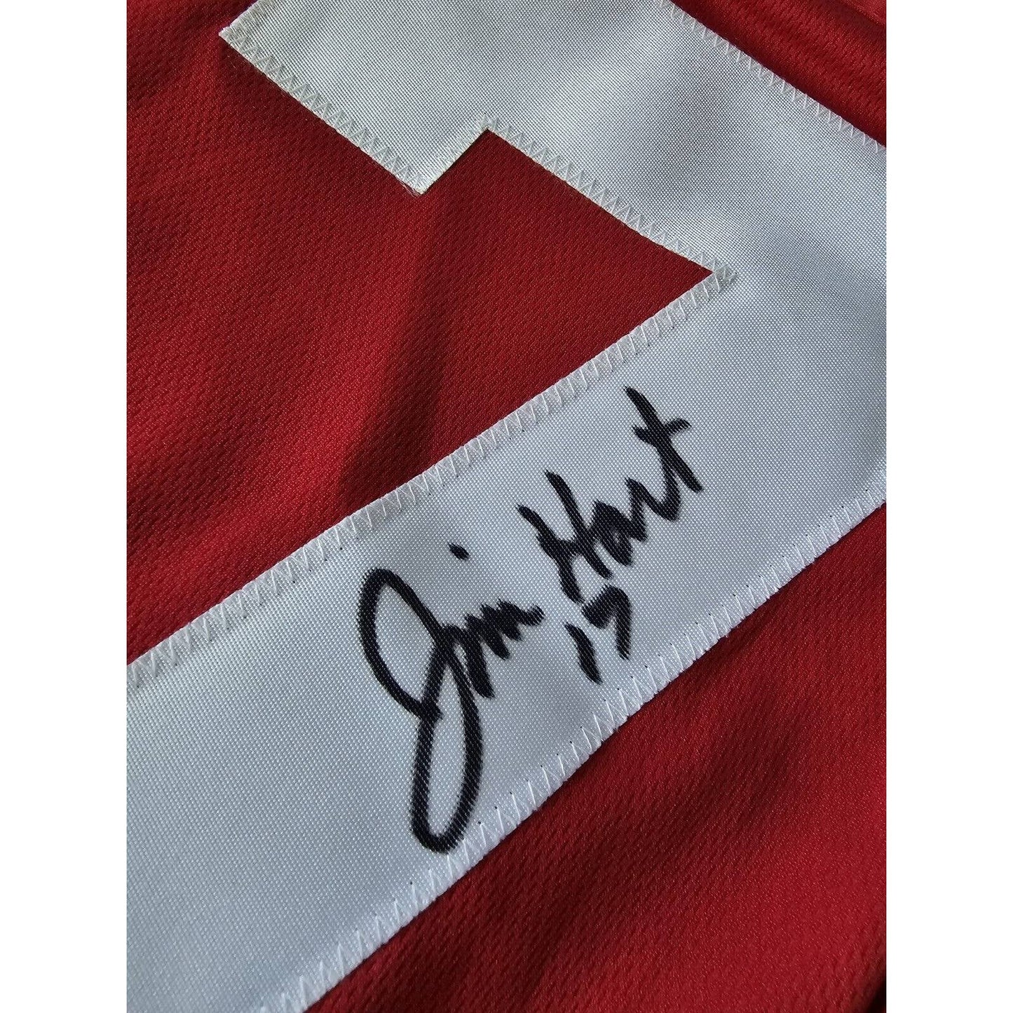 Jim Hart Autographed/Signed Jersey JSA Sticker Arizona Cardinals PLEASE READ