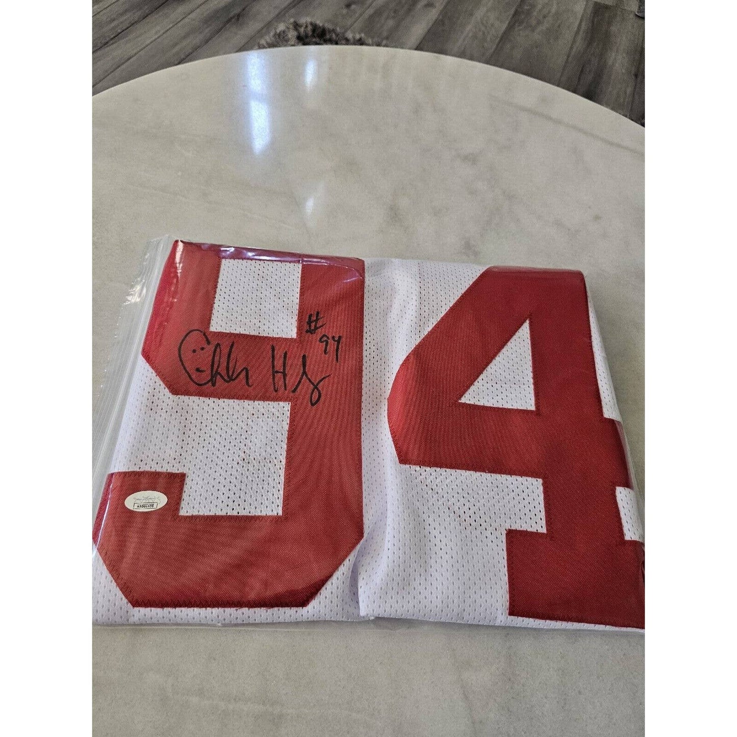 Charles Haley Autographed/Signed Jersey JSA COA San Francisco 49ers