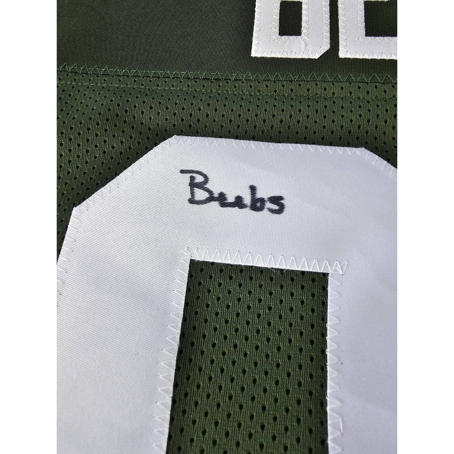 Don Beebe Autographed/Signed Jersey JSA Sticker Green Bay Packers SB Champ