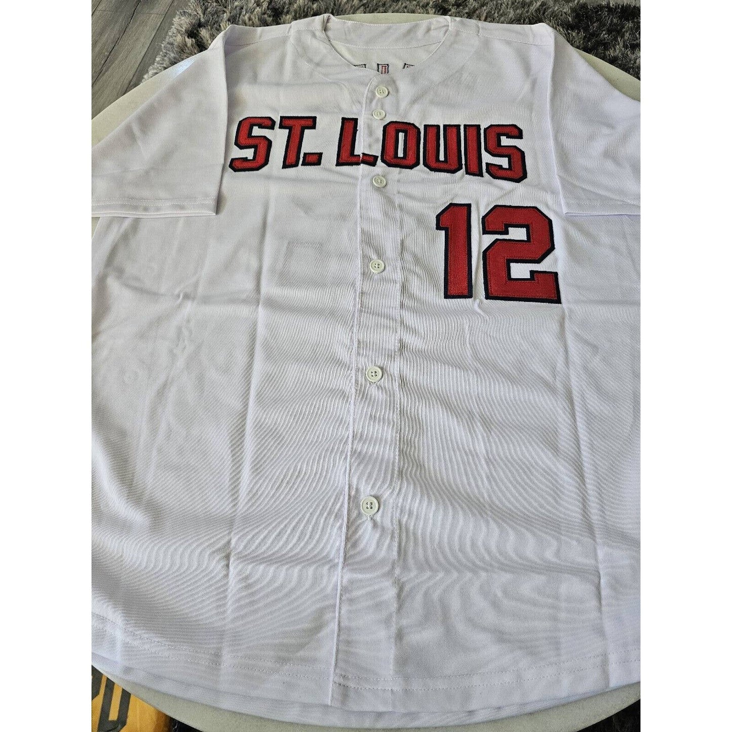 Bill White Autographed/Signed Jersey JSA COA St. Louis Cardinals