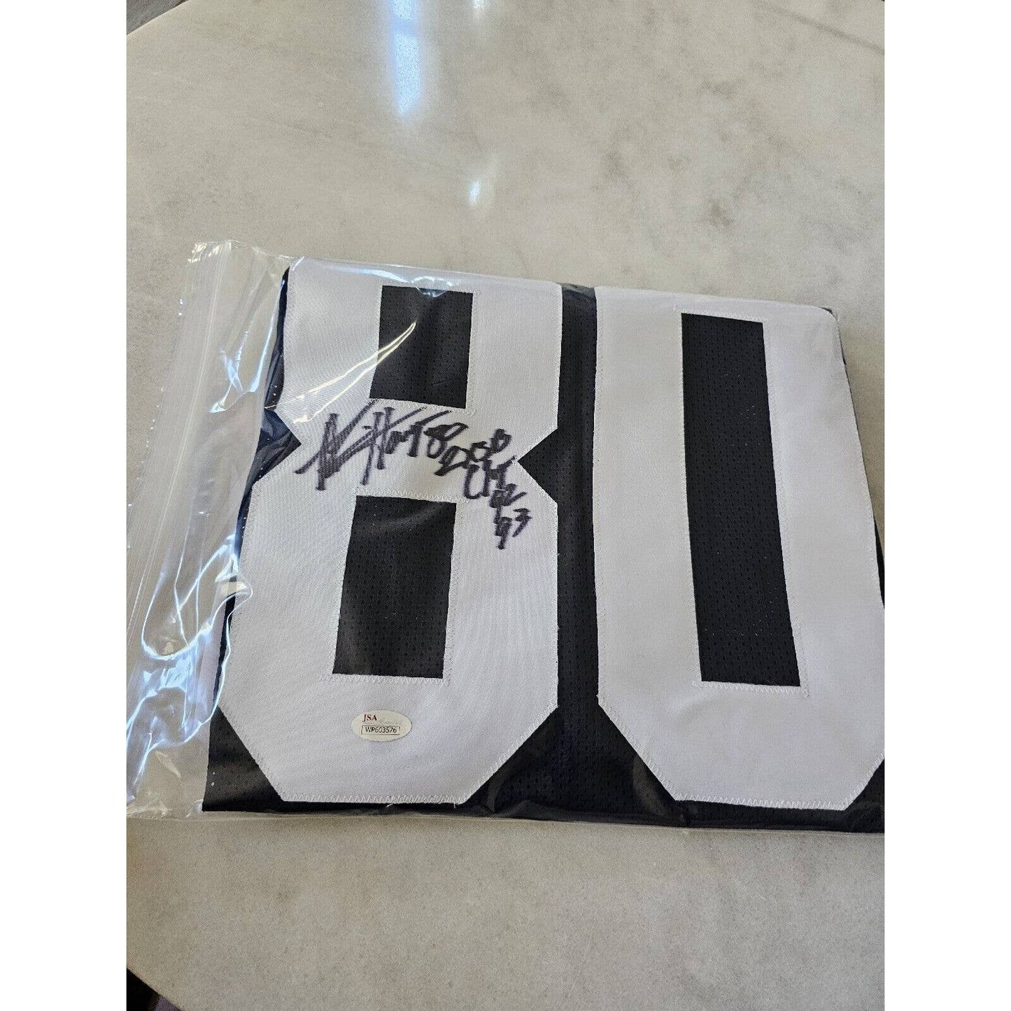 Alvin Harper Autographed/Signed Jersey JSA COA Dallas Cowboys 2x SB CHAMP 92 93