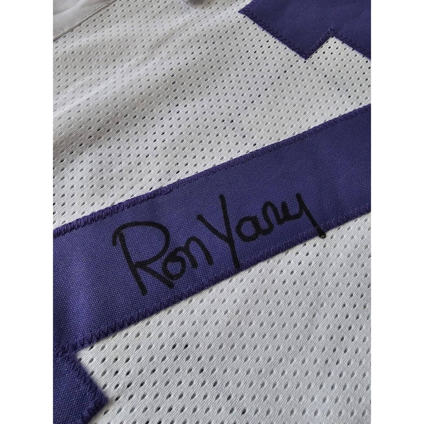 Ron Yary Autographed/Signed Jersey JSA COA Minnesota Vikings