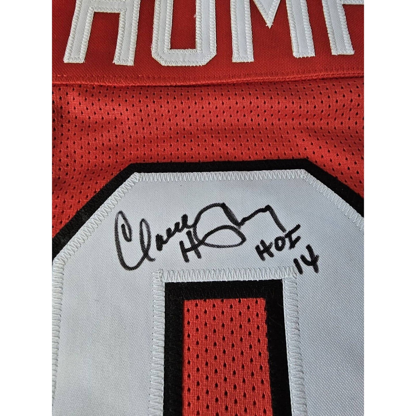 Claude Humphrey Autographed/Signed Jersey JSA Atlanta Falcons HOF 14