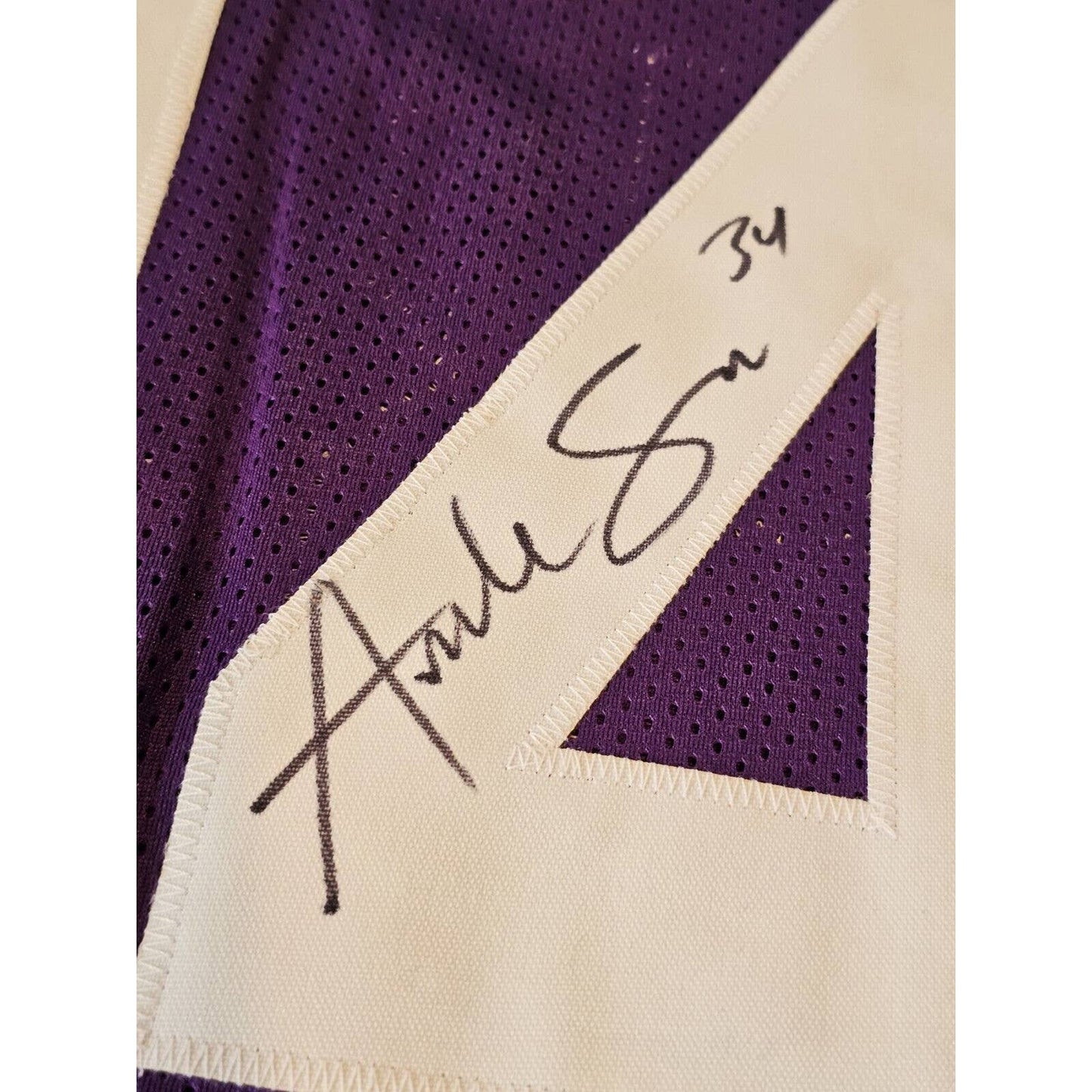 Andrew Sendejo Autographed/Signed Jersey JSA COA Minnesota Vikings Pro Bowler
