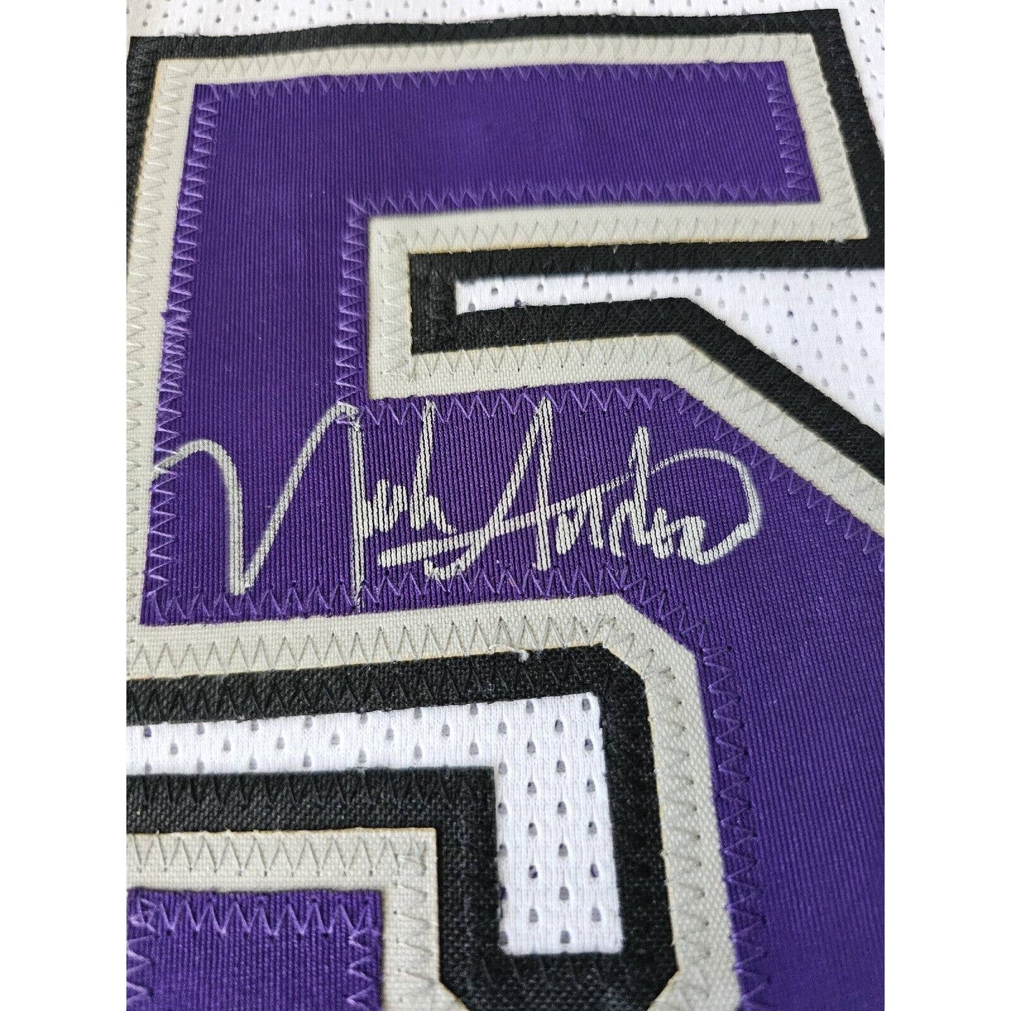 Nick Anderson Autographed/Signed Jersey JSA COA Sacramento Kings