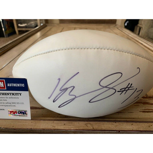 Kelvin Benjamin Autographed/Signed Football PSA/DNA COA Carolina Panthers - TreasuresEvolved