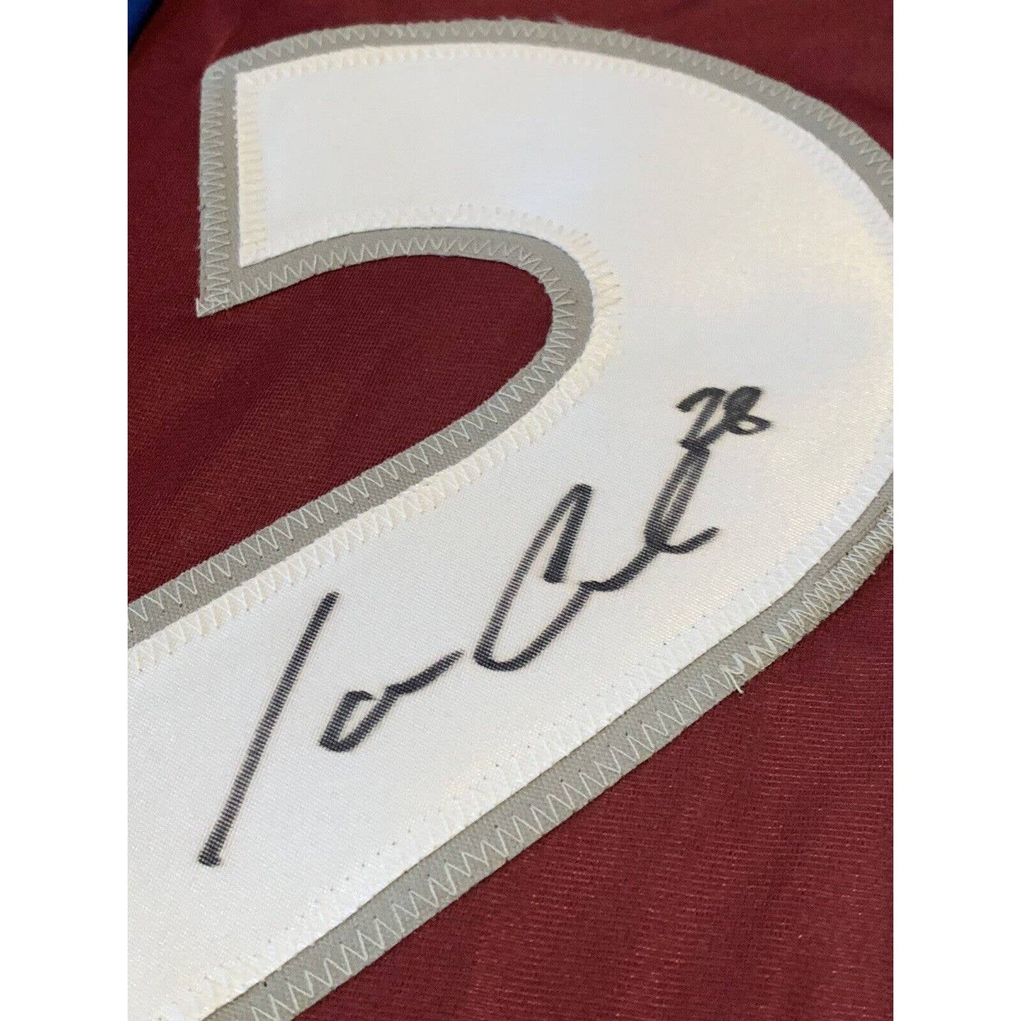 Ian Cole Autographed/Signed Jersey JSA COA Colorado Avalanche - TreasuresEvolved