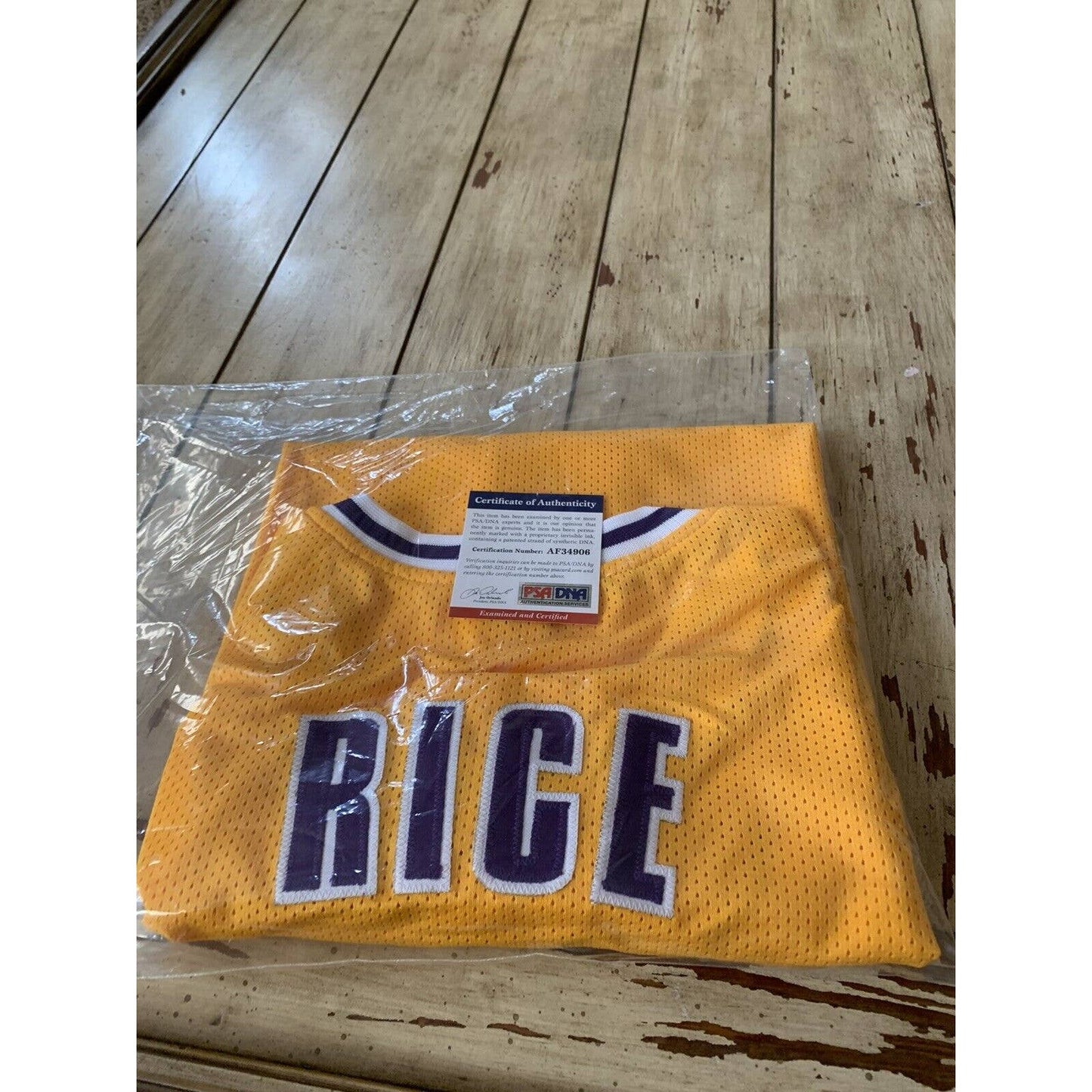 Glen Rice Autographed/Signed Jersey PSA/DNA COA Los Angeles Lakers LA - TreasuresEvolved