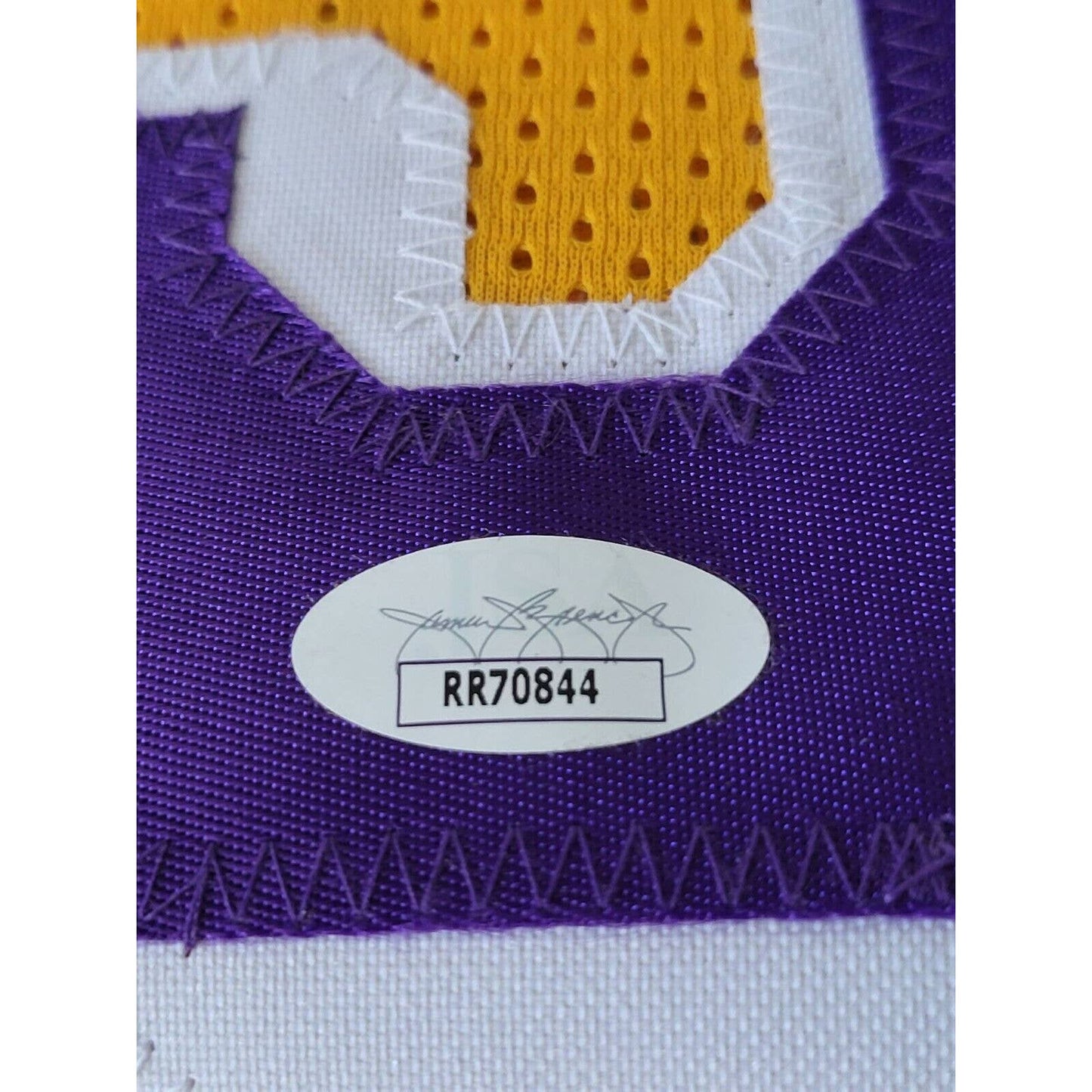 Nick Van Exel Autographed/Signed Jersey JSA COA Los Angeles Lakers LA - TreasuresEvolved