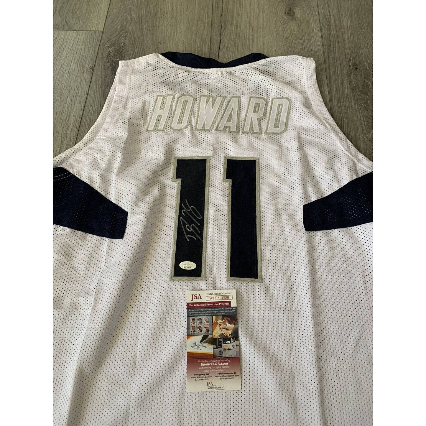 Dwight Howard Autographed/Signed Jersey JSA COA Orlando Magic Team USA - TreasuresEvolved