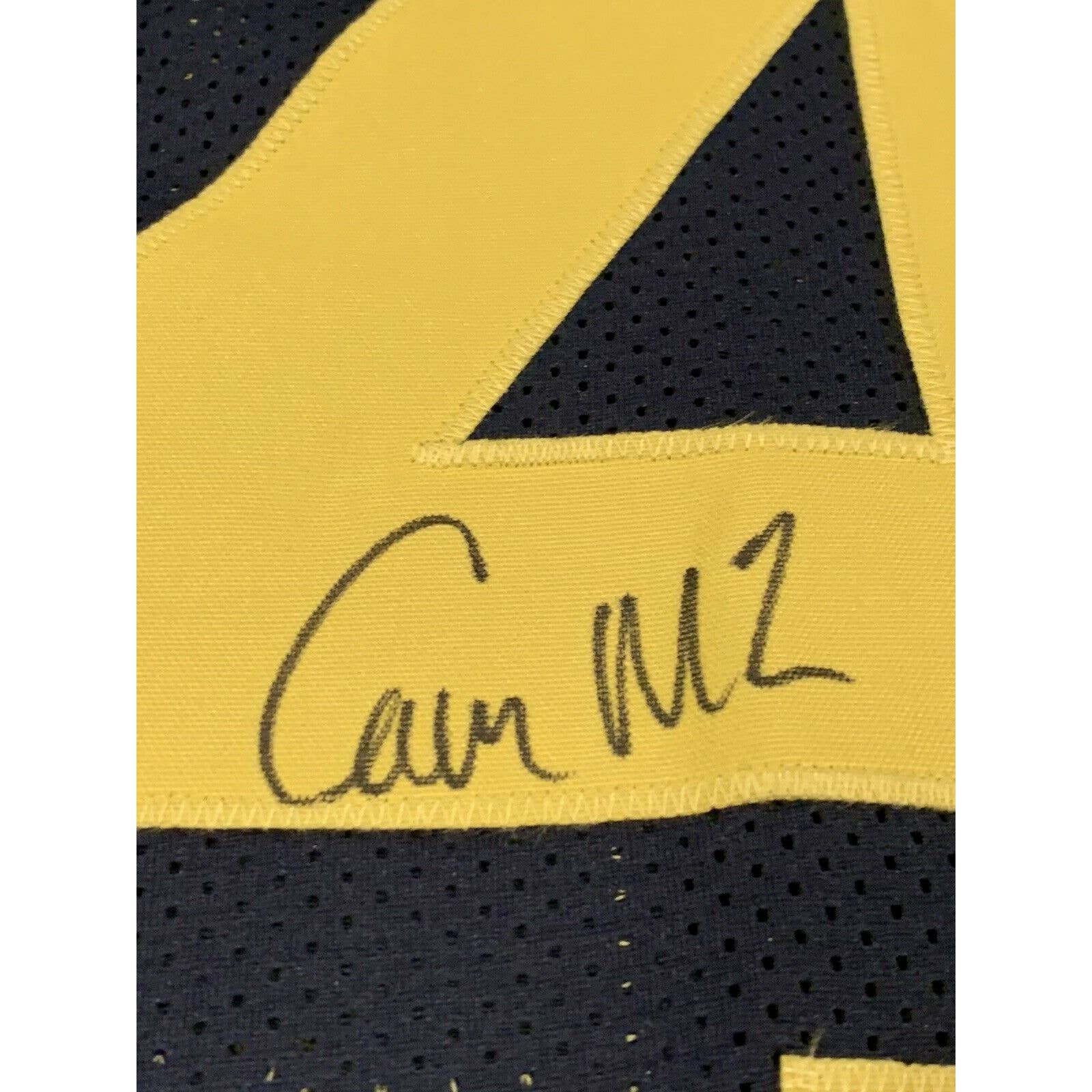 Cameron McGrone Autographed/Signed Jersey Beckett COA Michigan Wolverines - TreasuresEvolved