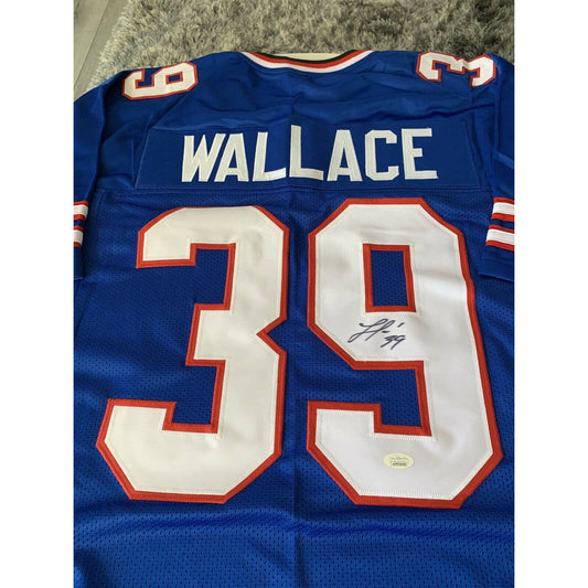 Levi Wallace Autographed/Signed Jersey JSA Sticker Buffalo Bills - TreasuresEvolved