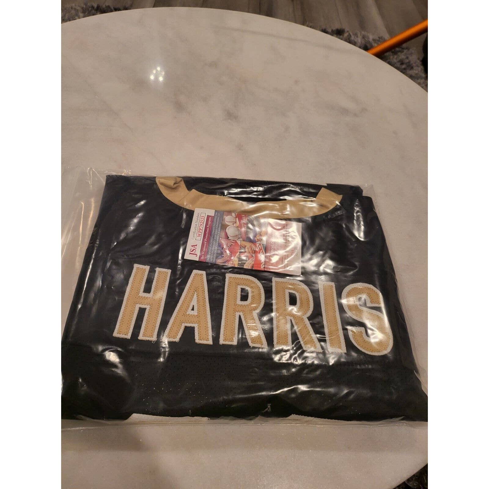 Deonte Harris Autographed/Signed Jersey JSA COA New Orleans Saints - TreasuresEvolved