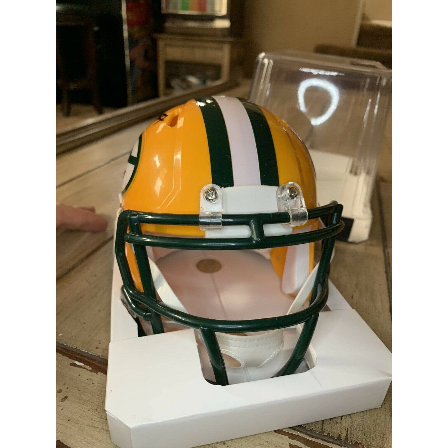 Jace Sternberger Autographed/Signed Mini Helmet Beckett COA Green Bay Packers C - TreasuresEvolved