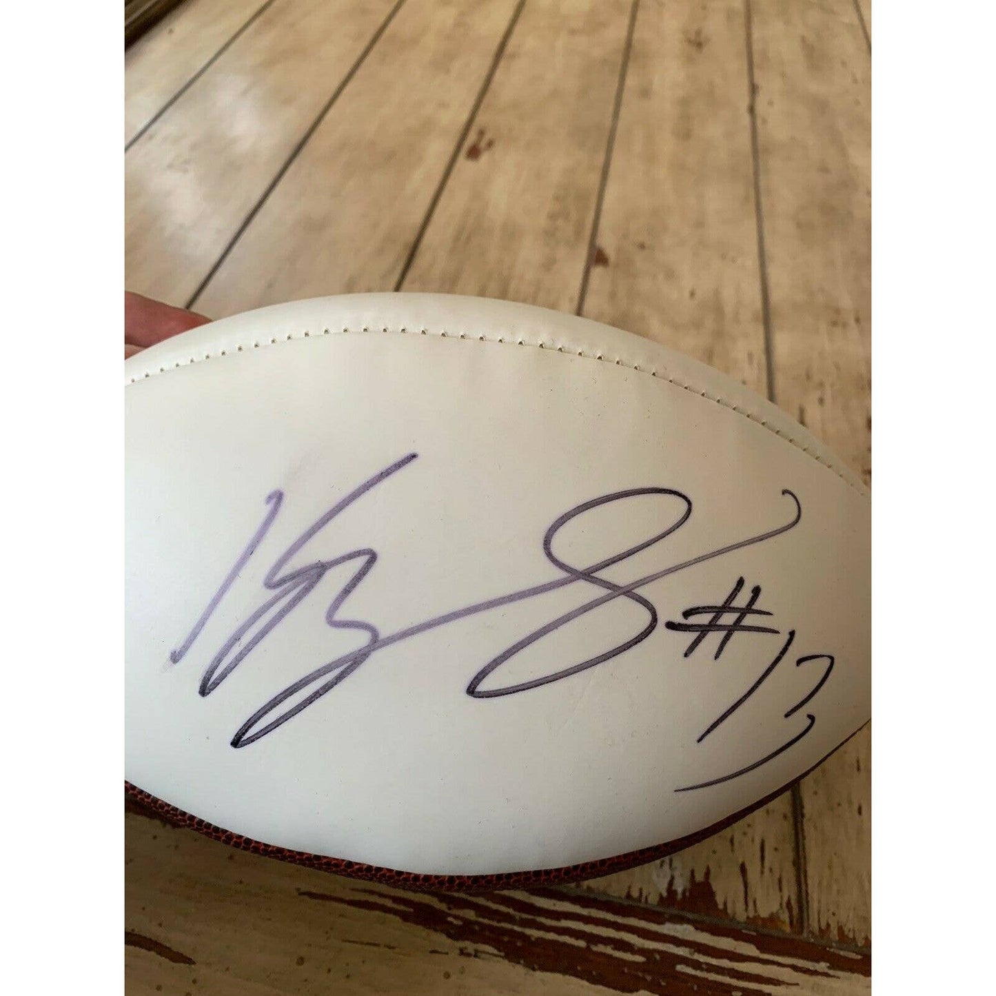Kelvin Benjamin Autographed/Signed Football PSA/DNA COA Carolina Panthers - TreasuresEvolved