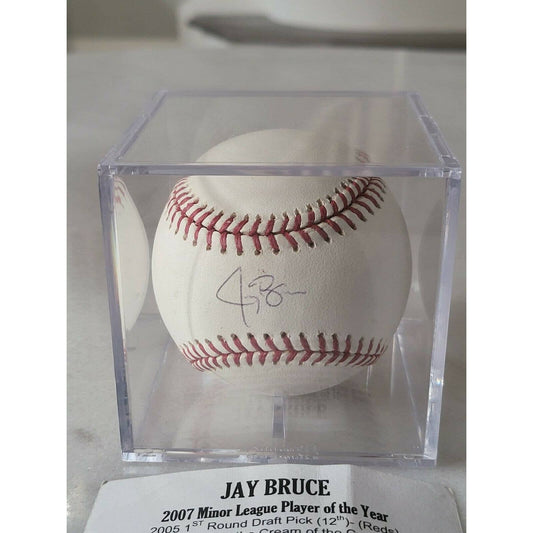 Jay Bruce Autographed/Signed Baseball TRISTAR - TreasuresEvolved