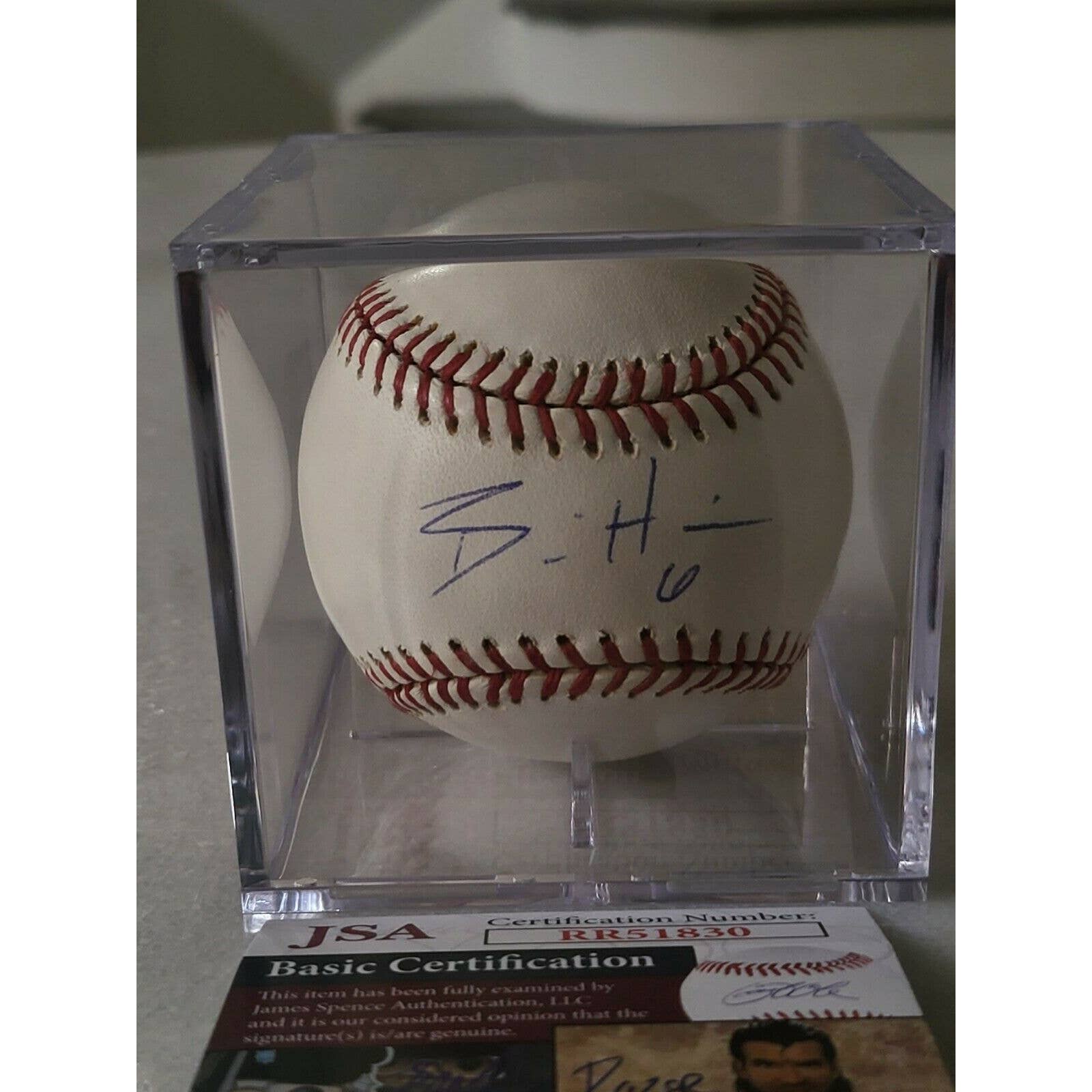 Billy Hamilton Autographed/Signed Baseball JSA - TreasuresEvolved