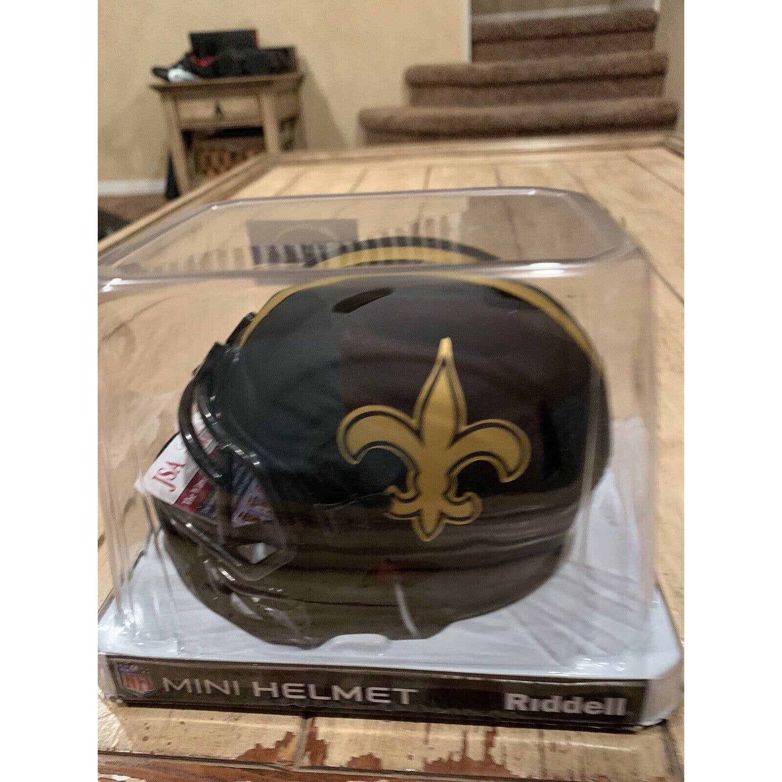 Ricky Williams Autographed/Signed Mini Helmet JSA New Orleans Saints Eclipse B - TreasuresEvolved