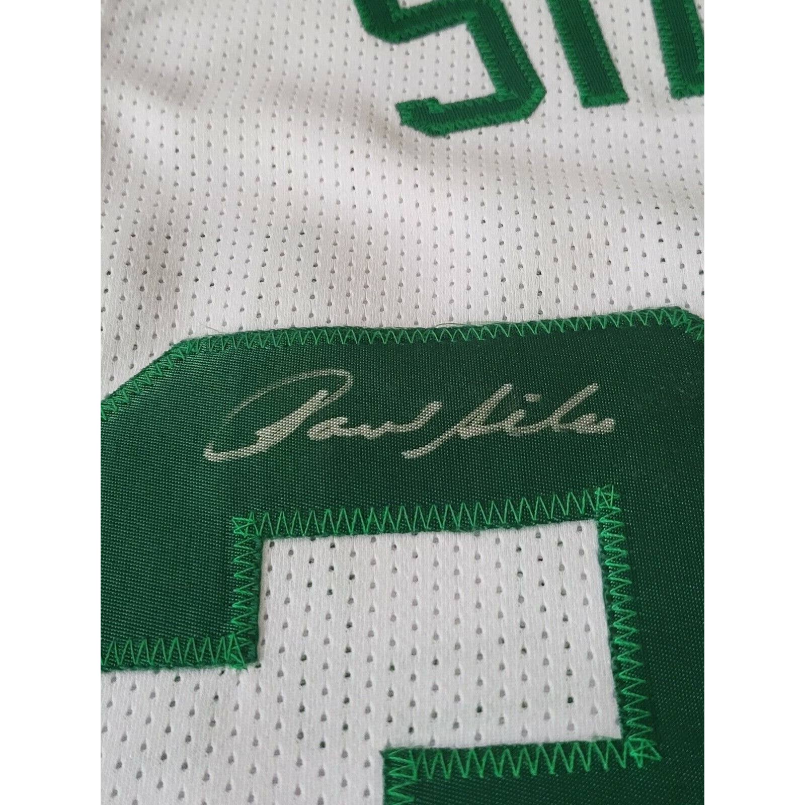 Paul Silas Autographed/Signed Jersey JSA COA Boston Celtics - TreasuresEvolved
