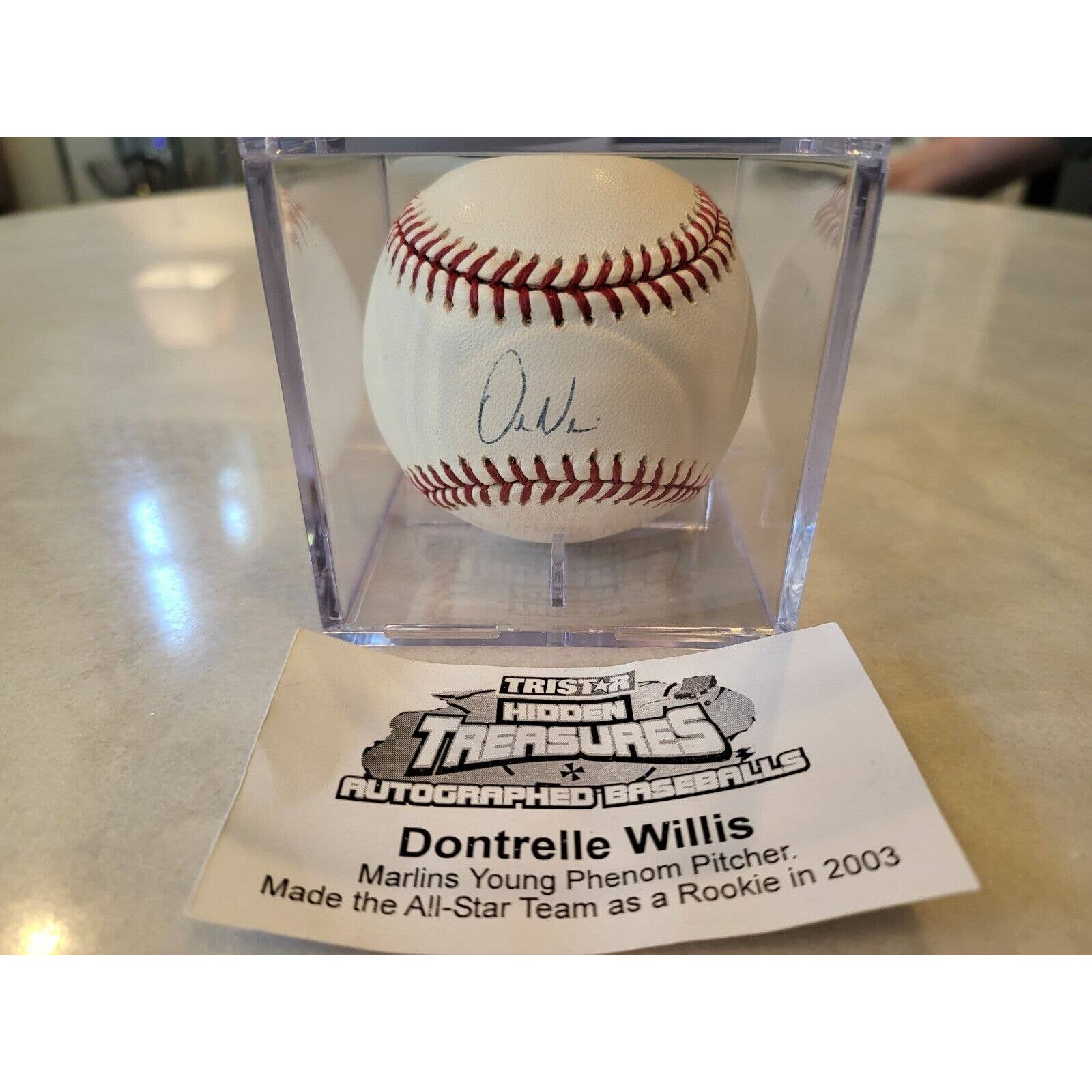 Dontrelle Willis Autographed/Signed Baseball TRISTAR - TreasuresEvolved