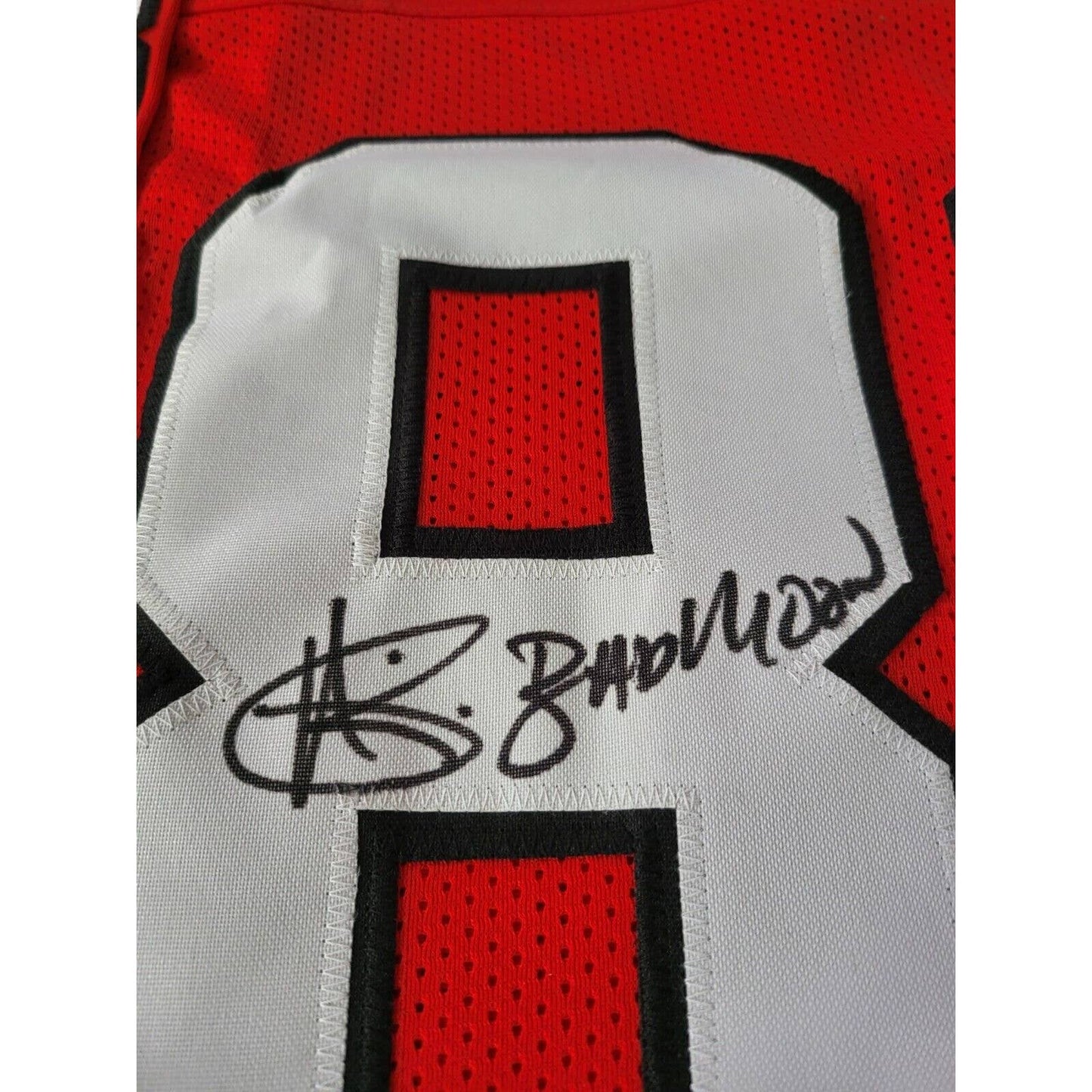 Andre Rison Autographed/Signed Jersey Schwartz COA Atlanta Falcons - TreasuresEvolved