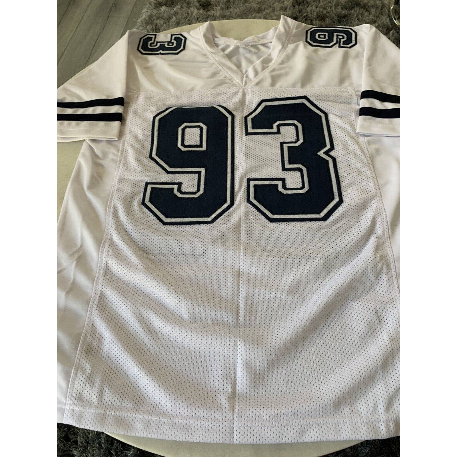 Kevin Nash Autographed/Signed CUSTOM JERSEY Officer Engleheart The Longest Yard - TreasuresEvolved