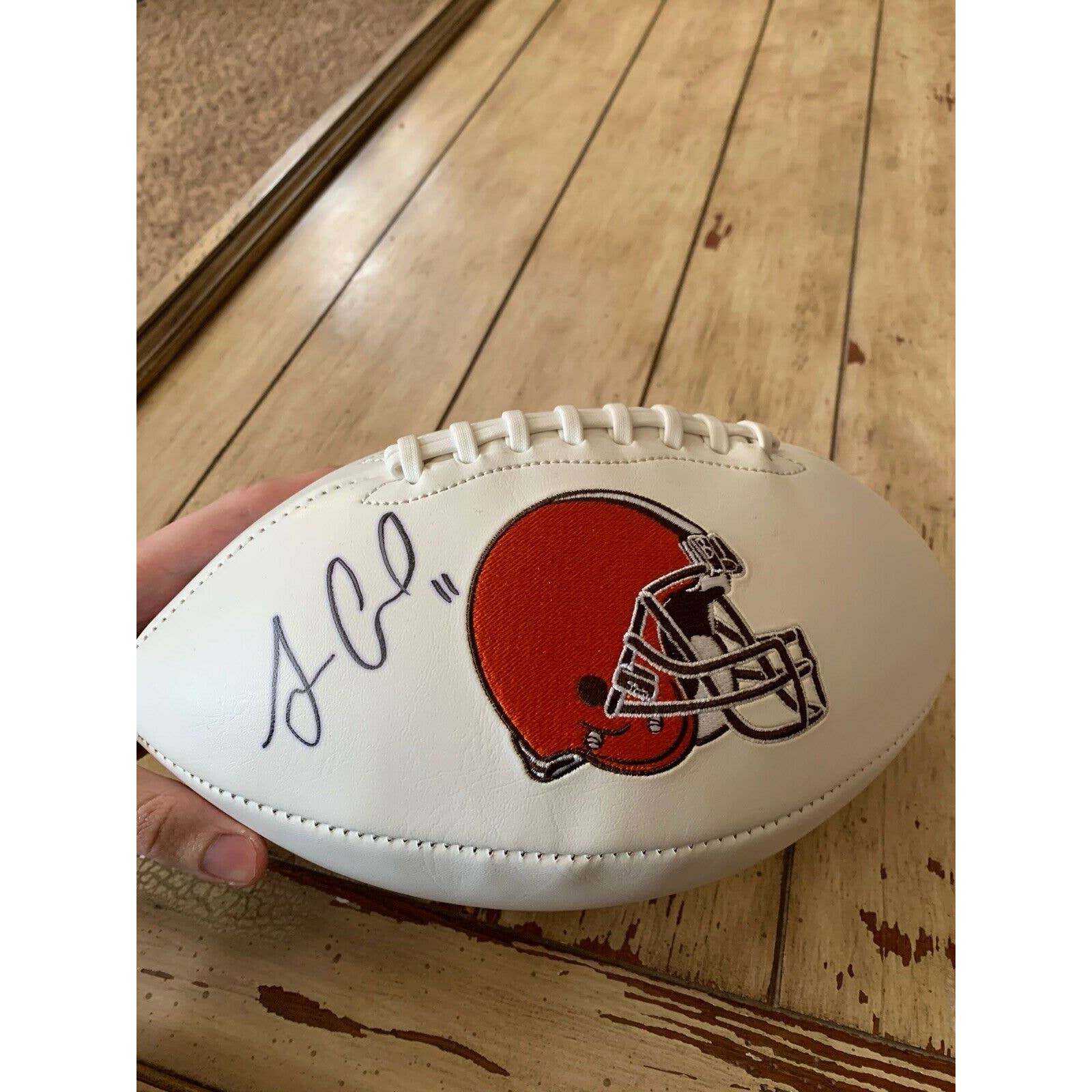 Antonio Callaway Autographed/Signed Football JSA COA Cleveland Browns - TreasuresEvolved