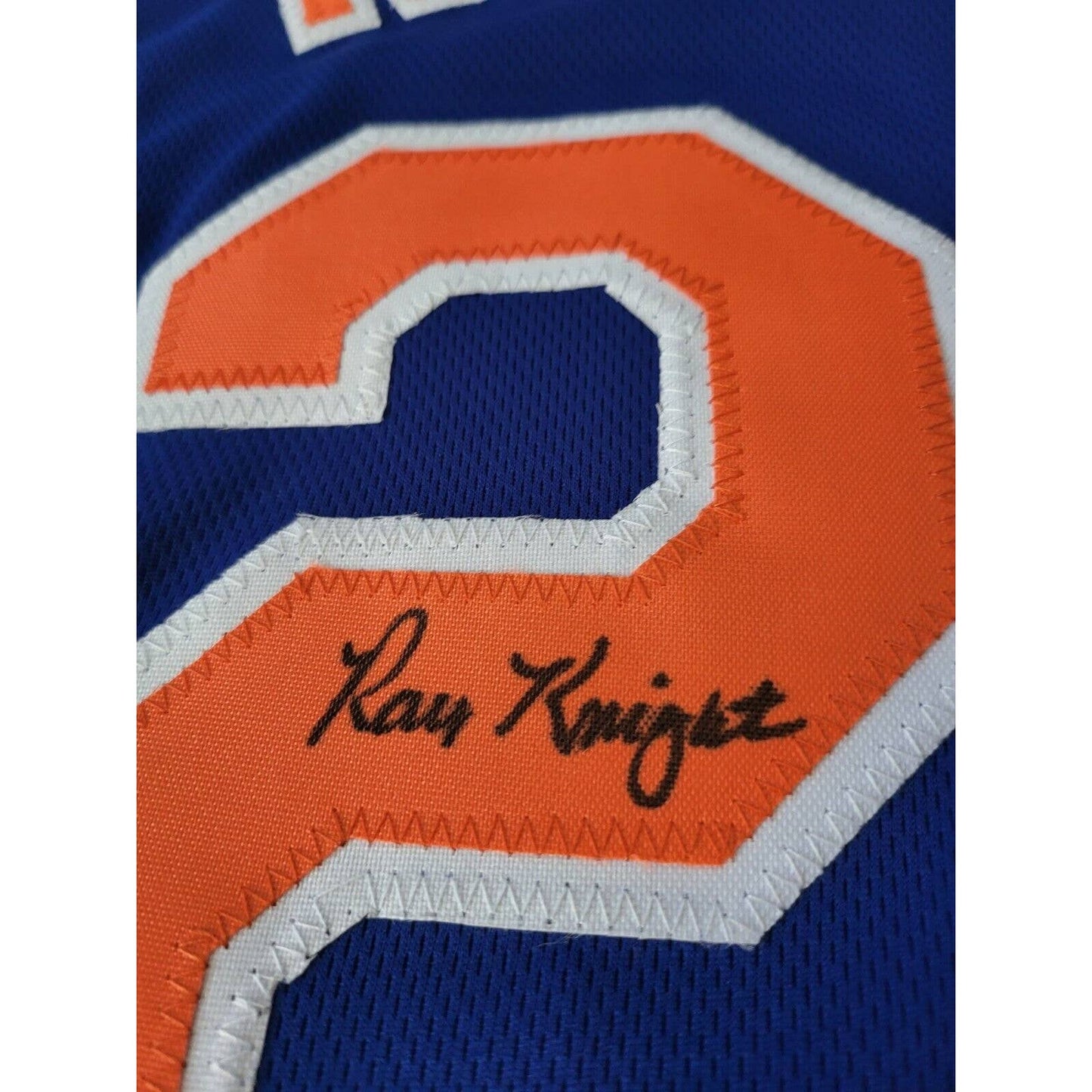 Ray Knight Autographed/Signed Jersey New York Mets NY - TreasuresEvolved