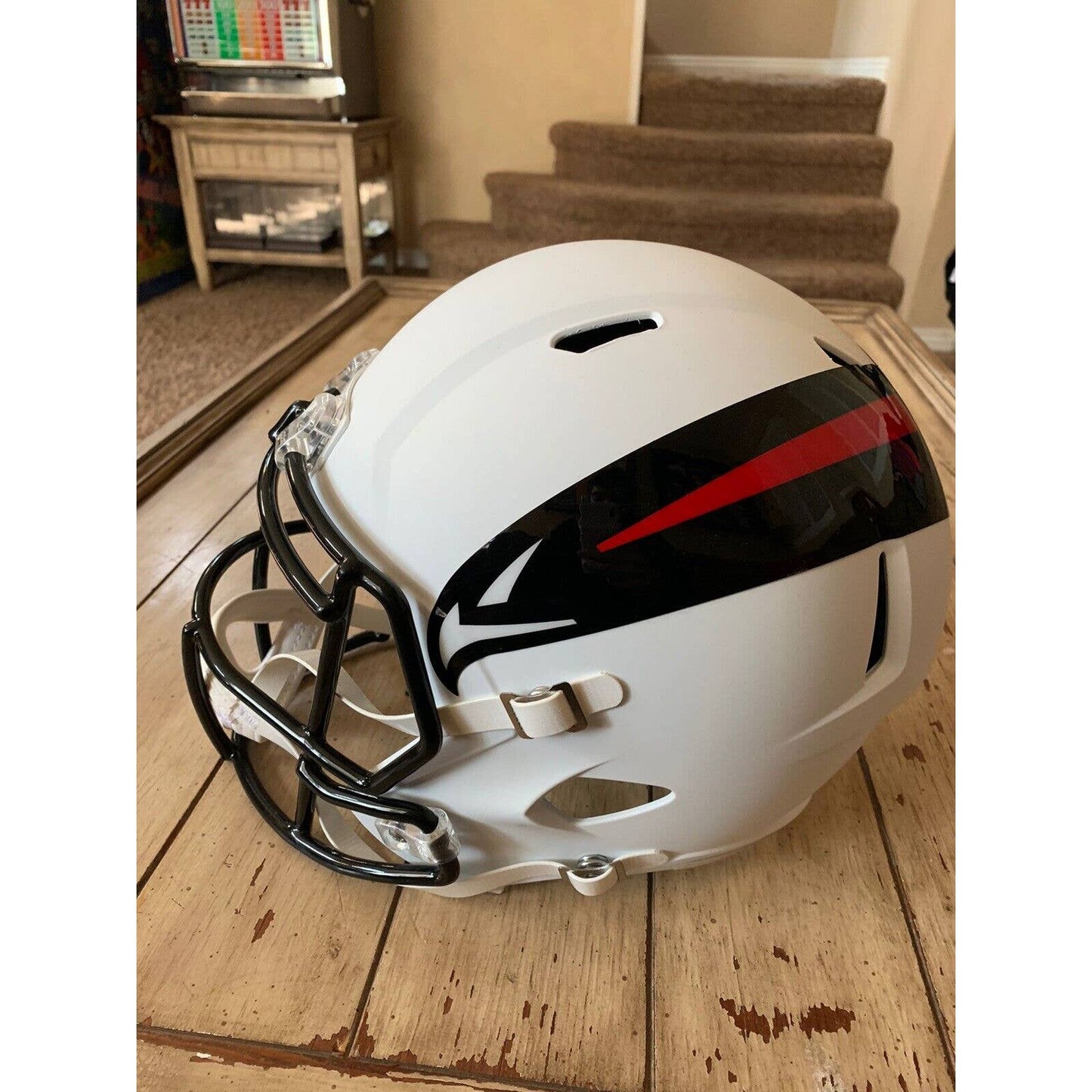 Matt Ryan Autographed/Signed Full Size Helmet Fanatics Atlanta Falcons Ice AMP - TreasuresEvolved