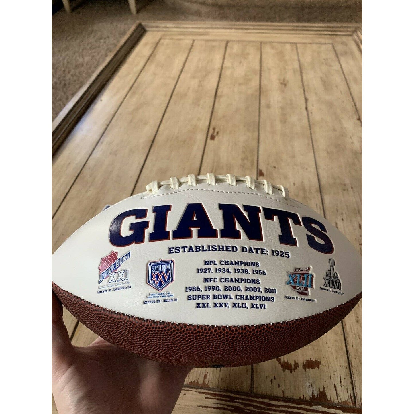 Olivier Vernon Autographed/Signed Football COA New York Giants - TreasuresEvolved