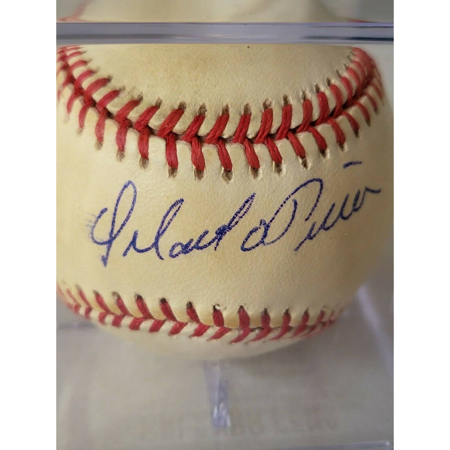 Orlando Pena Autographed/Signed Baseball TRISTAR - TreasuresEvolved