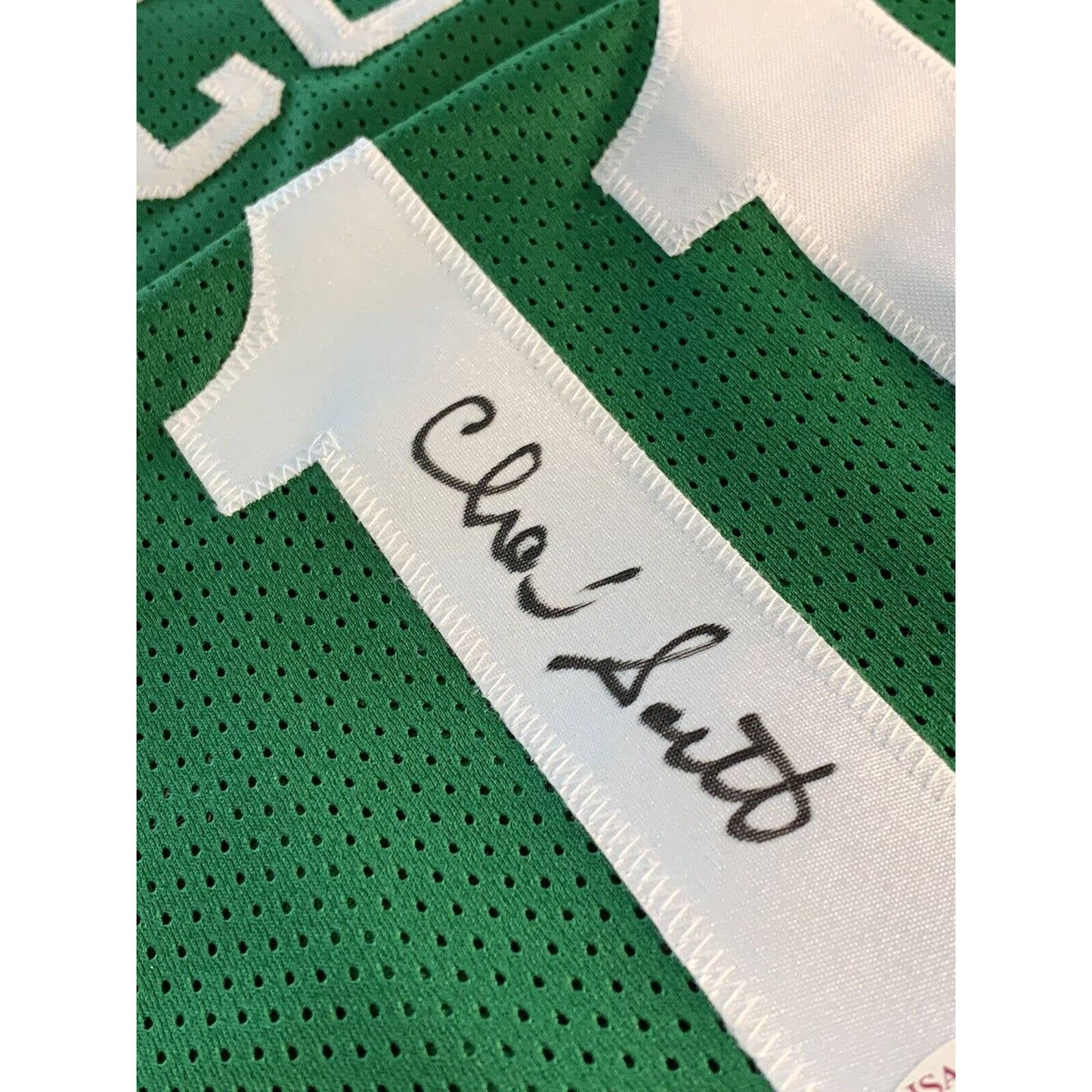 Charlie Scott Autographed/Signed Jersey JSA Sticker Boston Celtics - TreasuresEvolved