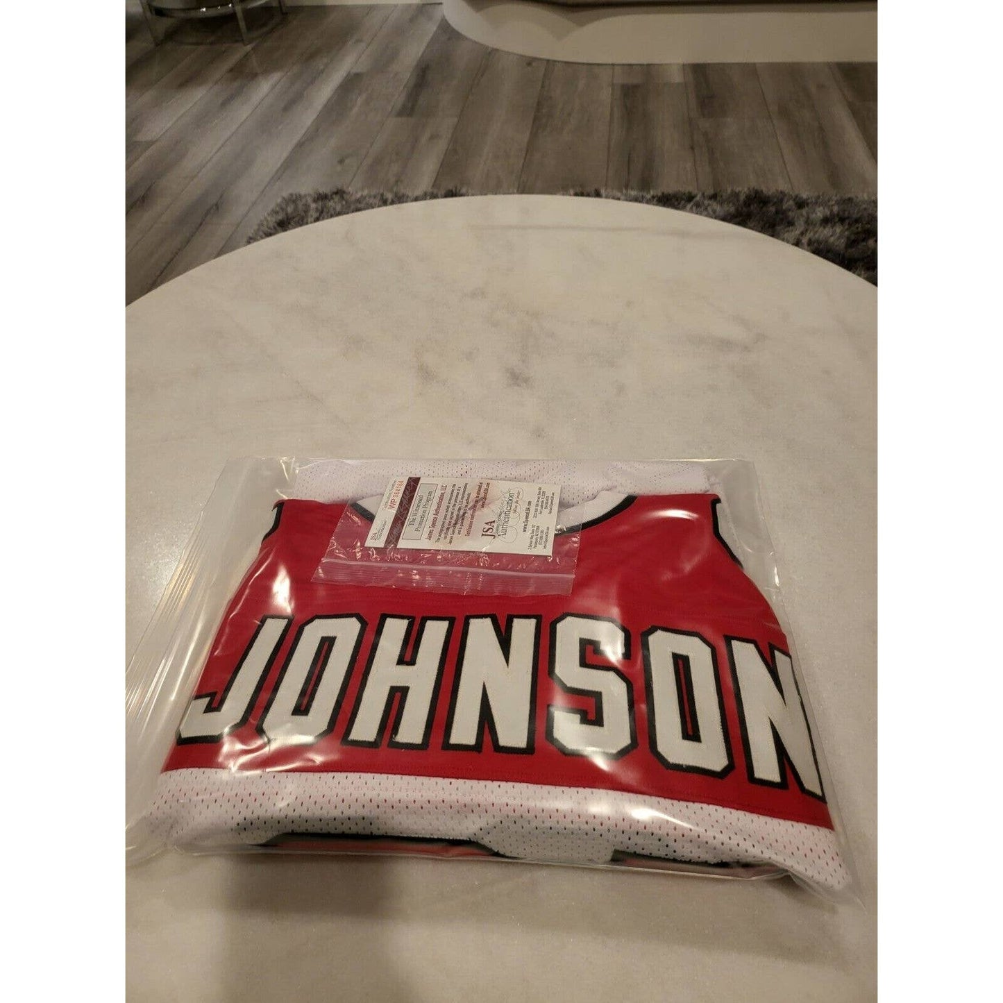 David Johnson Autographed/Signed Jersey JSA COA Arizona Cardinals - TreasuresEvolved