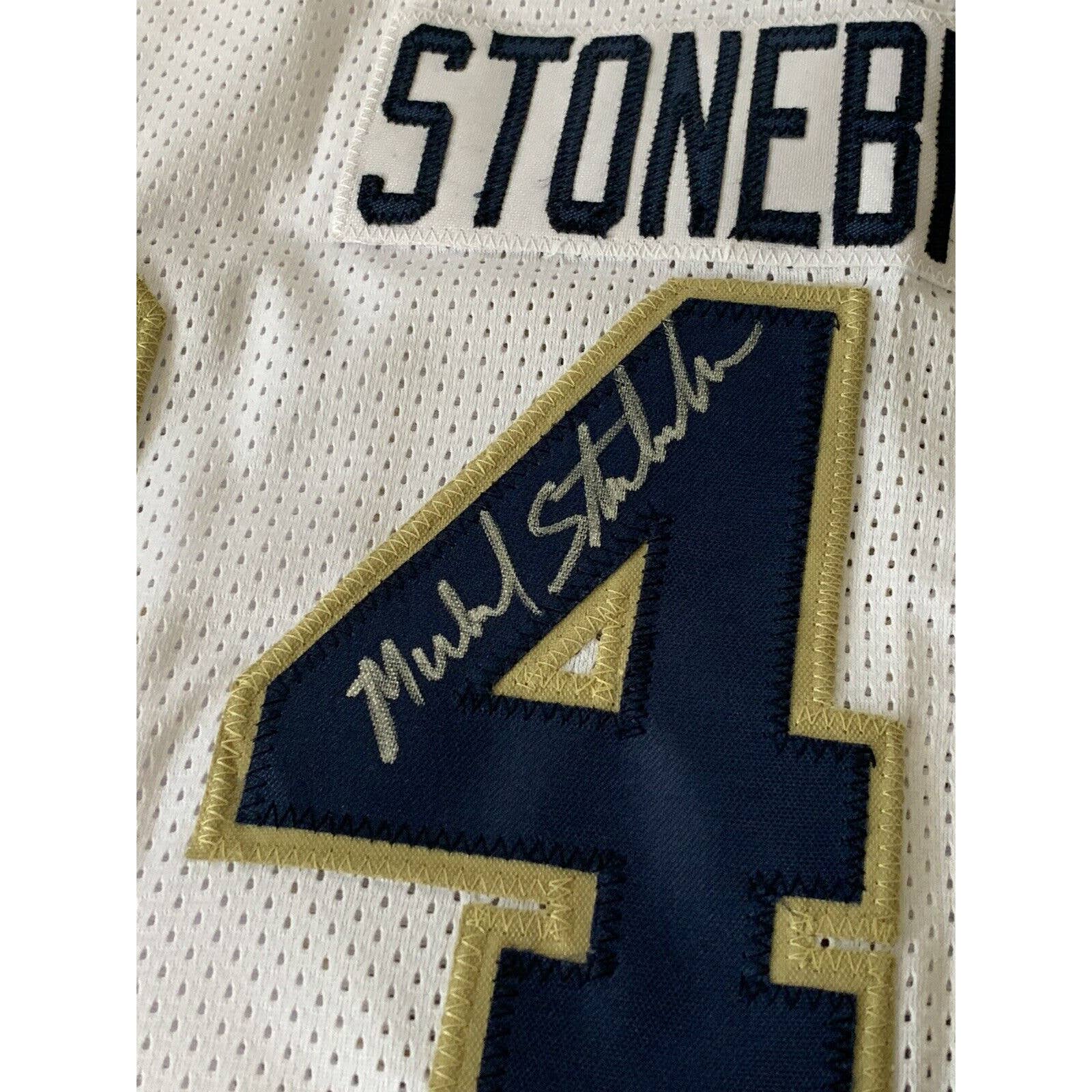 The Three Amigos Autographed/Signed Jersey Notre Dame Fighting Irish - TreasuresEvolved