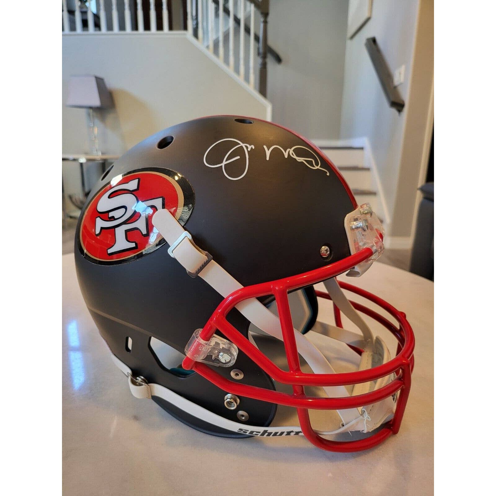 Joe Montana Autographed/Signed Full Size Helmet JSA San Francisco 49ers HOF - TreasuresEvolved
