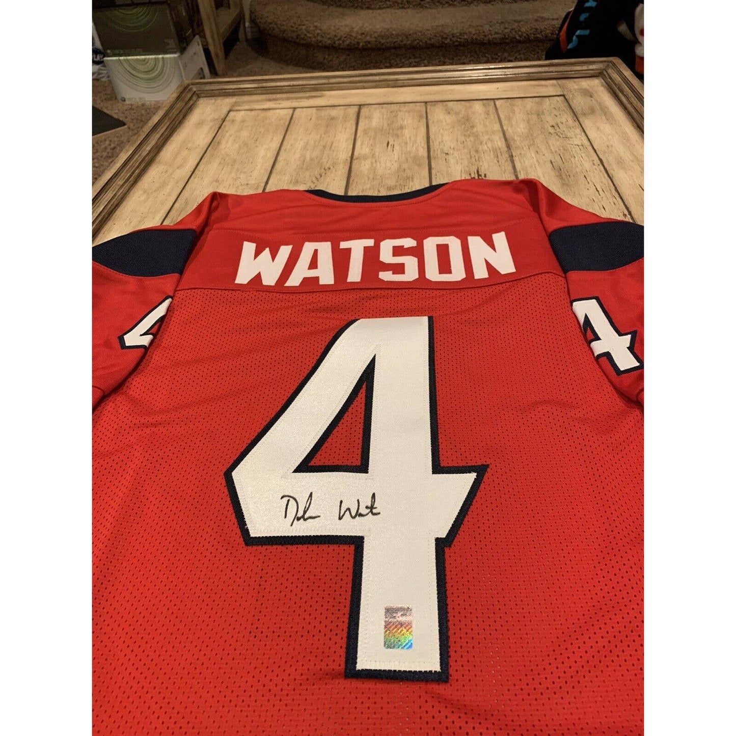 Deshaun Watson Autographed/Signed Jersey Houston Texans Clemson Tigers - TreasuresEvolved