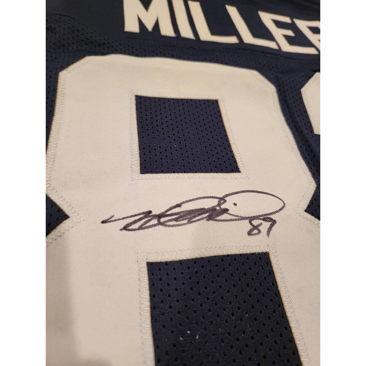 Heath Miller Autographed/Signed Jersey TSE COA Virginia Cavaliers Steelers - TreasuresEvolved